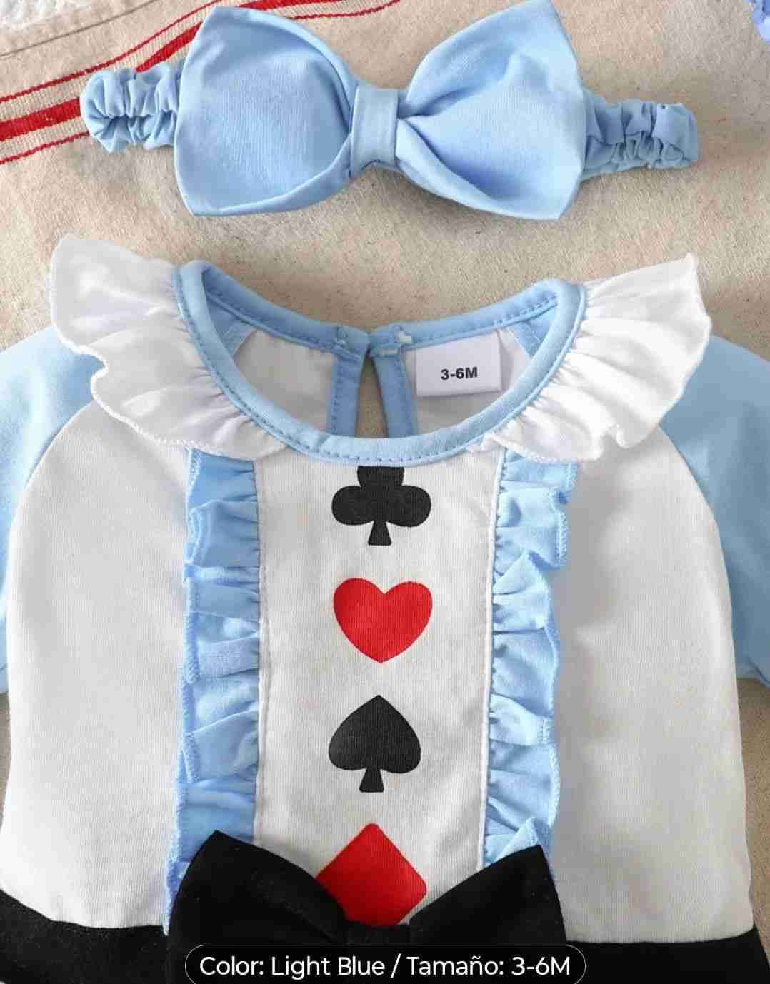 Traje Alicia en el país de las maravillas - miniatura 4