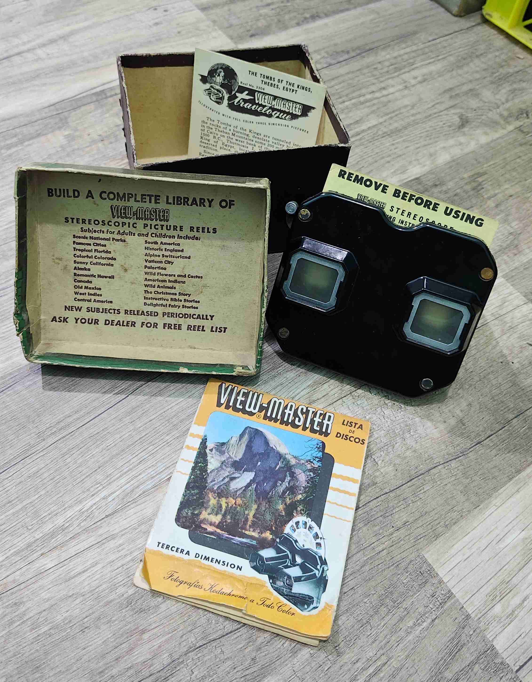 Visor estereoscópico View-Master Original - 2