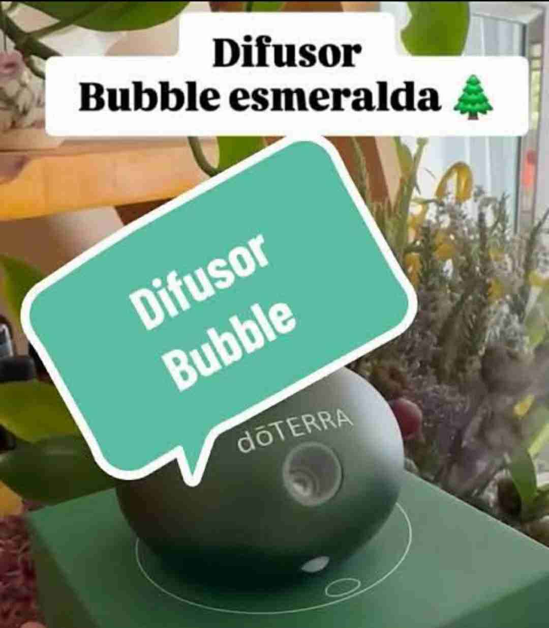 Difusor Bubble esmeralda - 1