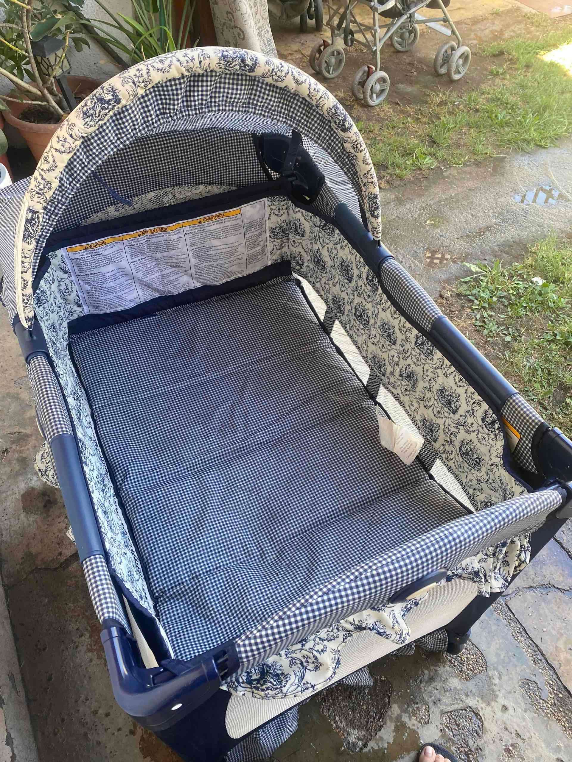 Cuna de viaje Graco azul - miniatura 4