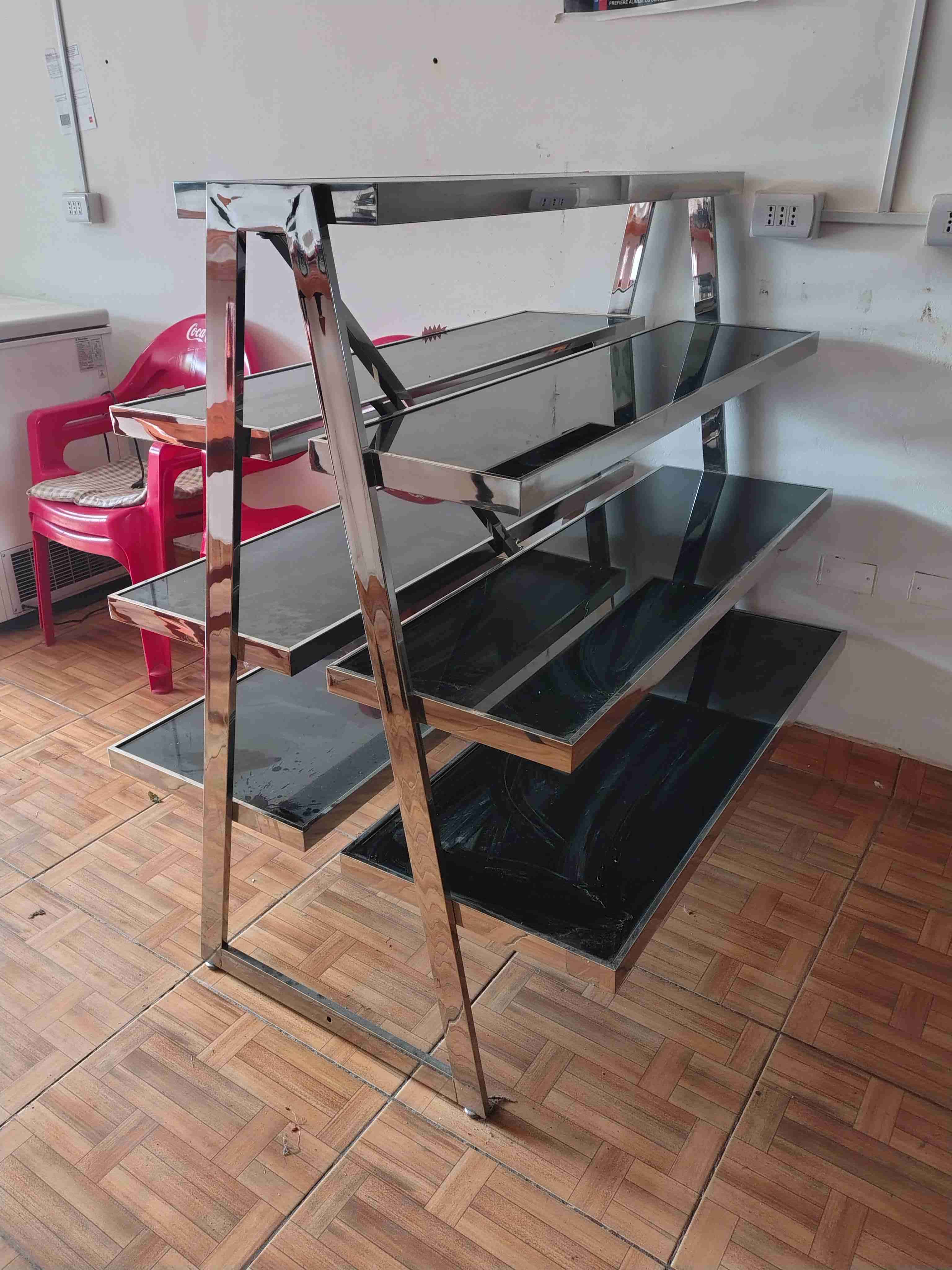 Estantería de metal moderna - miniatura 1