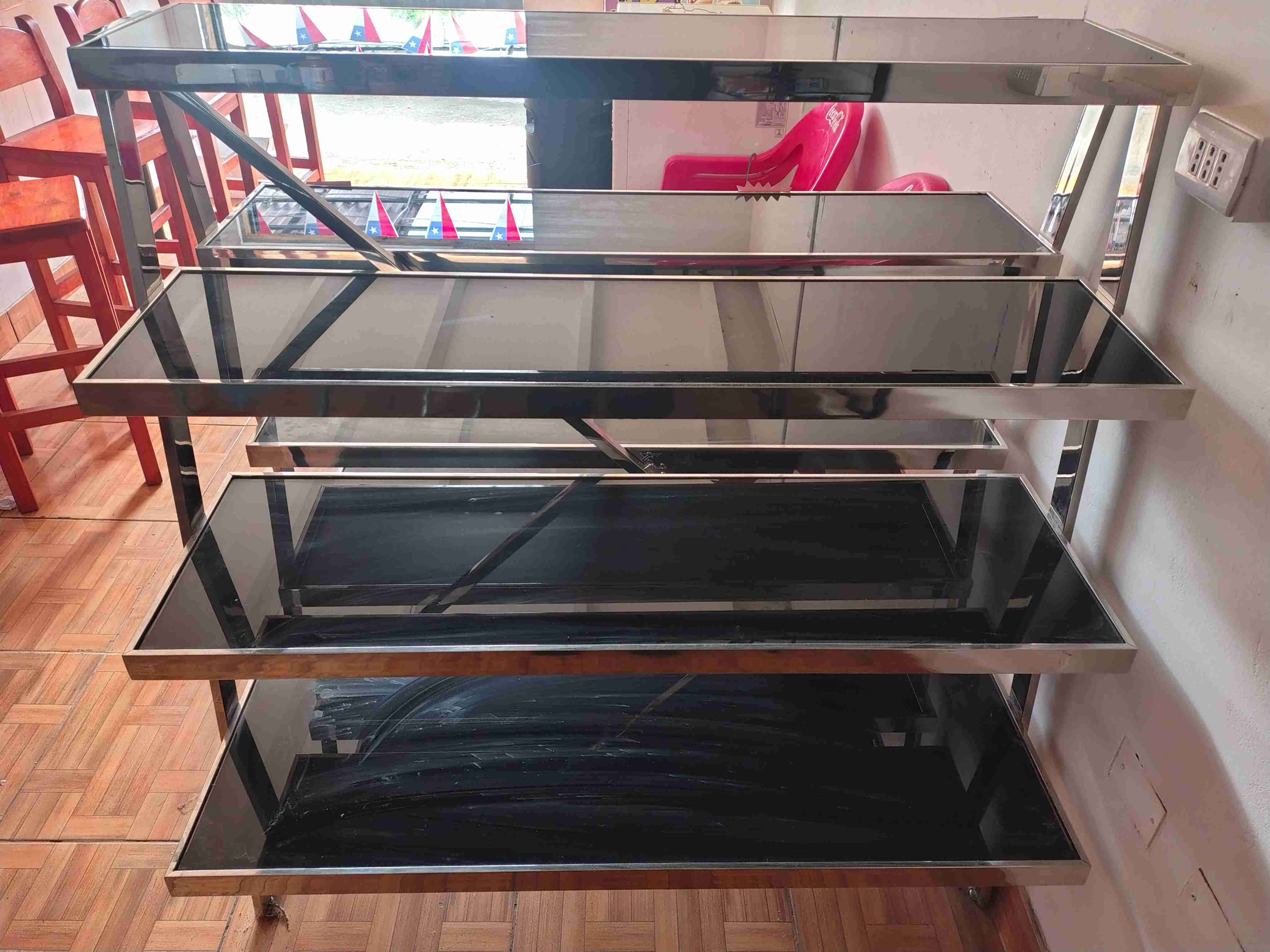 Estantería de metal moderna - miniatura 2