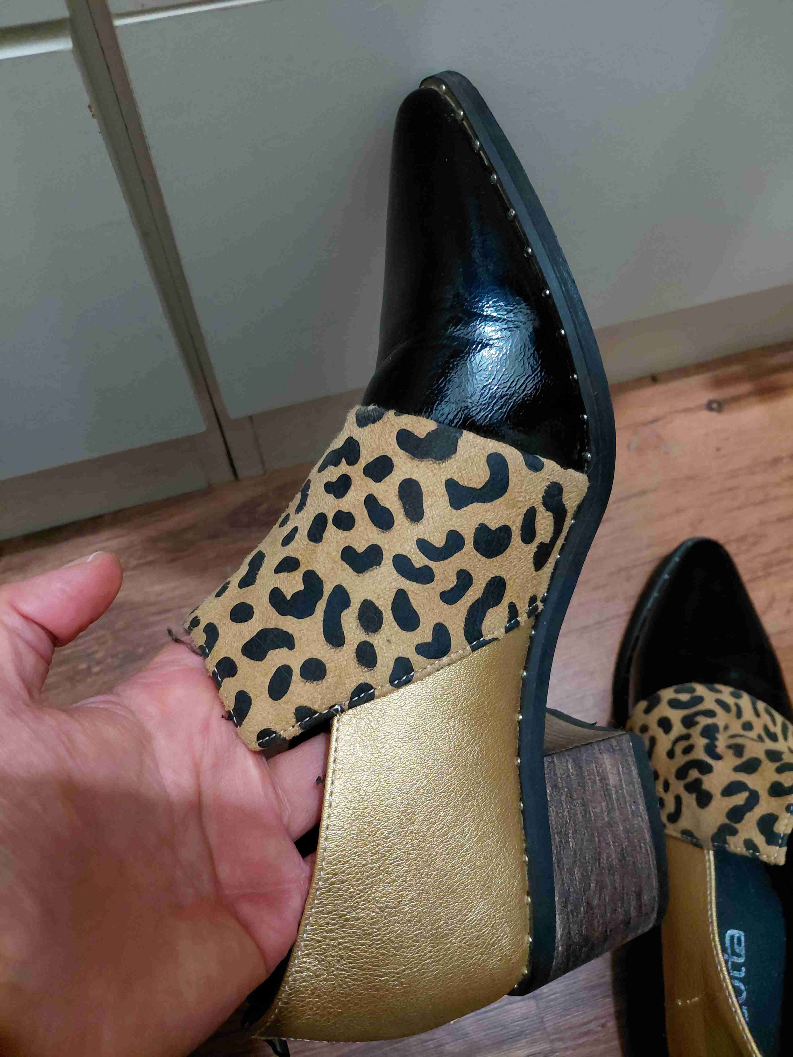 Zapatos con diseño animal print - miniatura 2