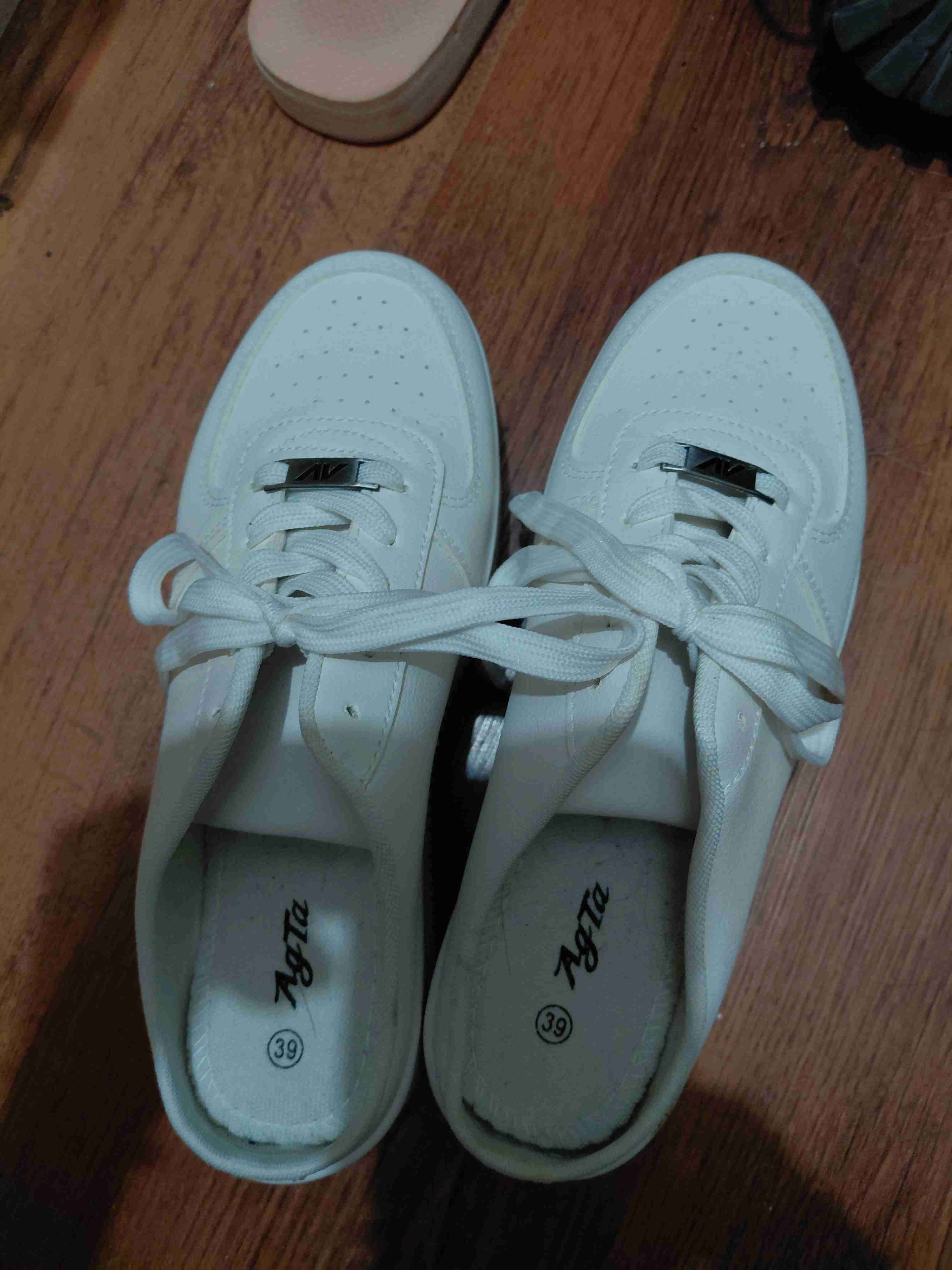 Zapatillas blancas Agta talla 39 - miniatura 1