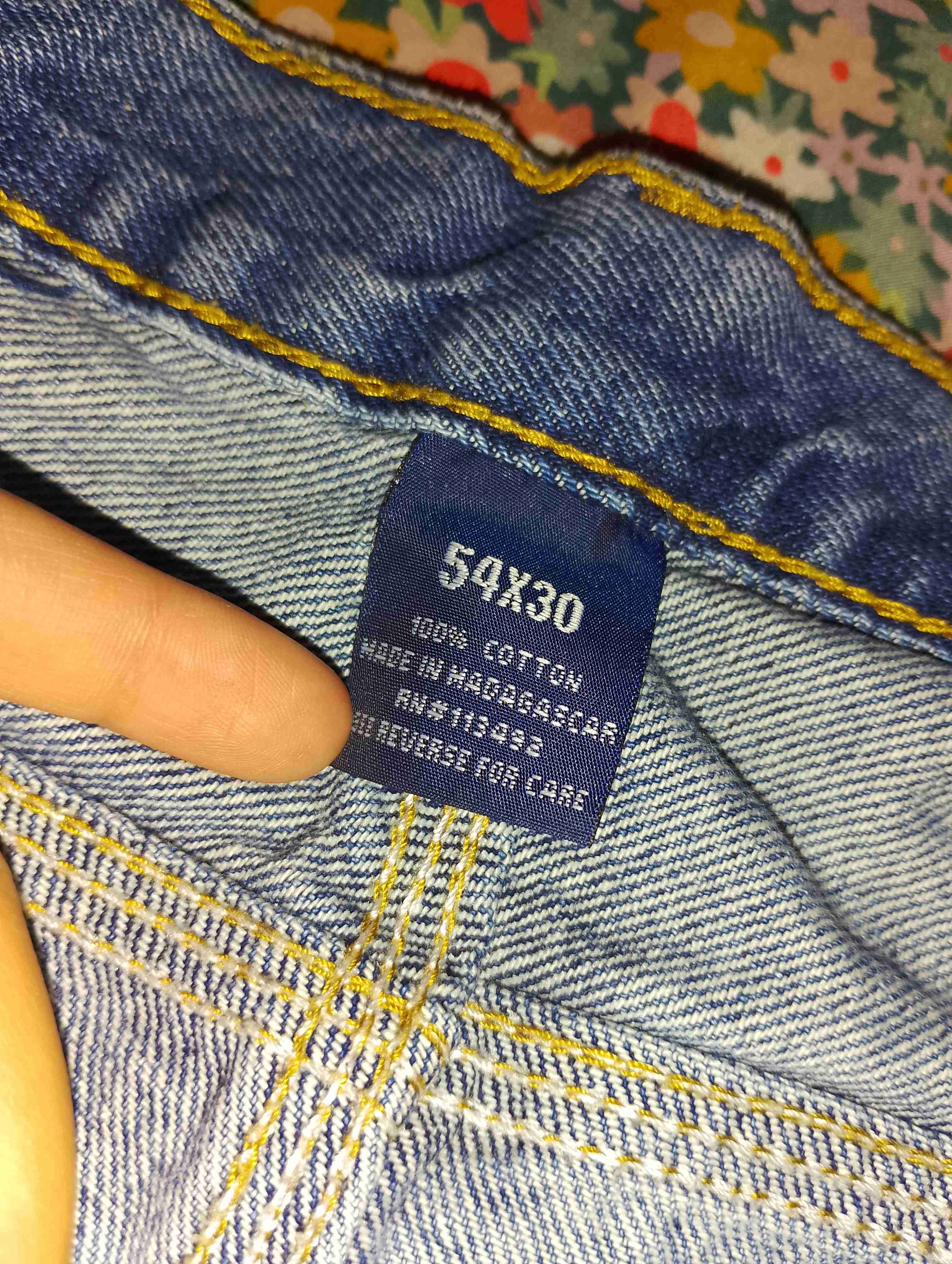 Bermudas mezclilla talla 54 o 56 cl - miniatura 2