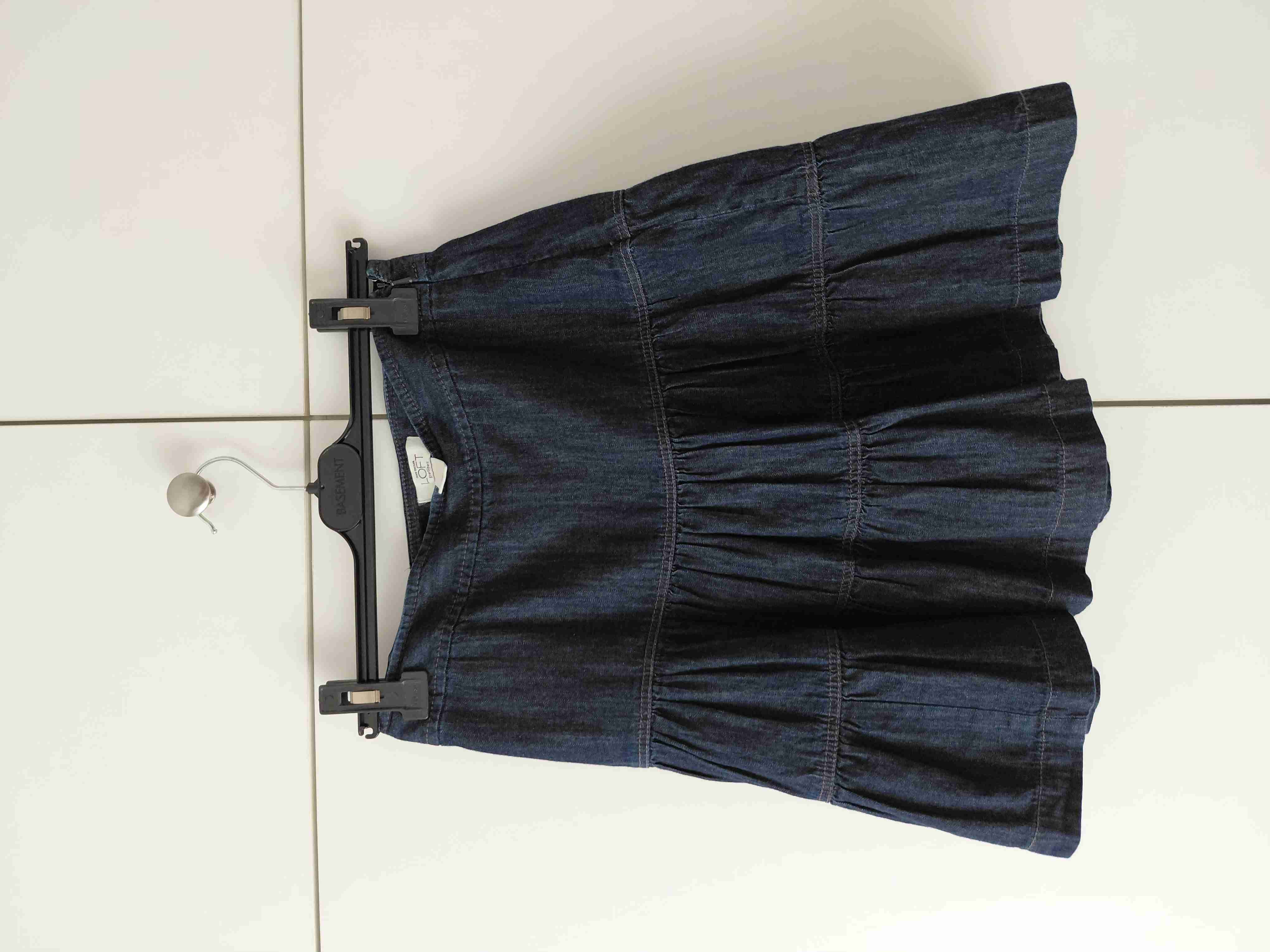 Falda Denim Soft Ann Taylor Loft Petite 🧵 - miniatura 4