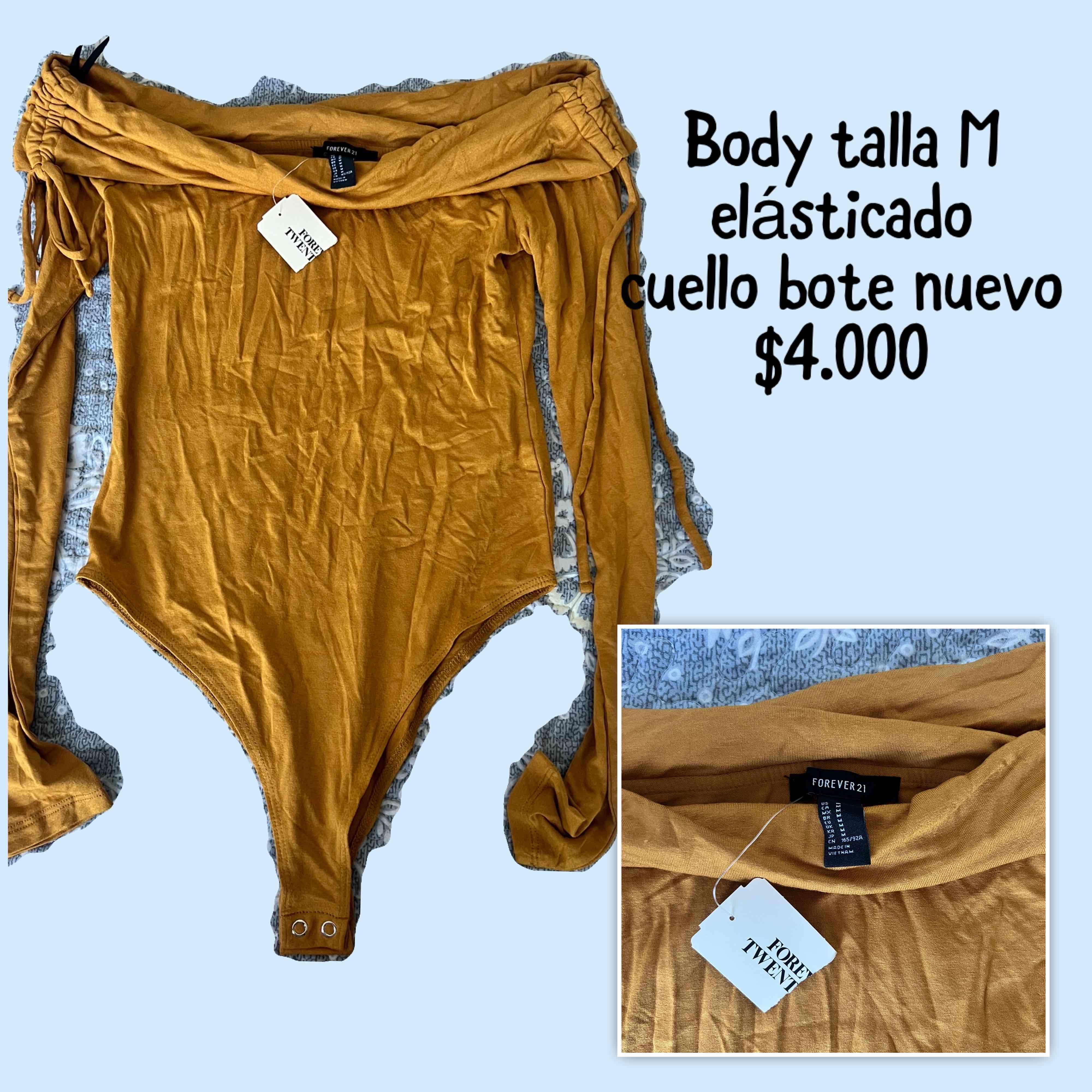 Body nuevo cuello bote talla S - miniatura 3