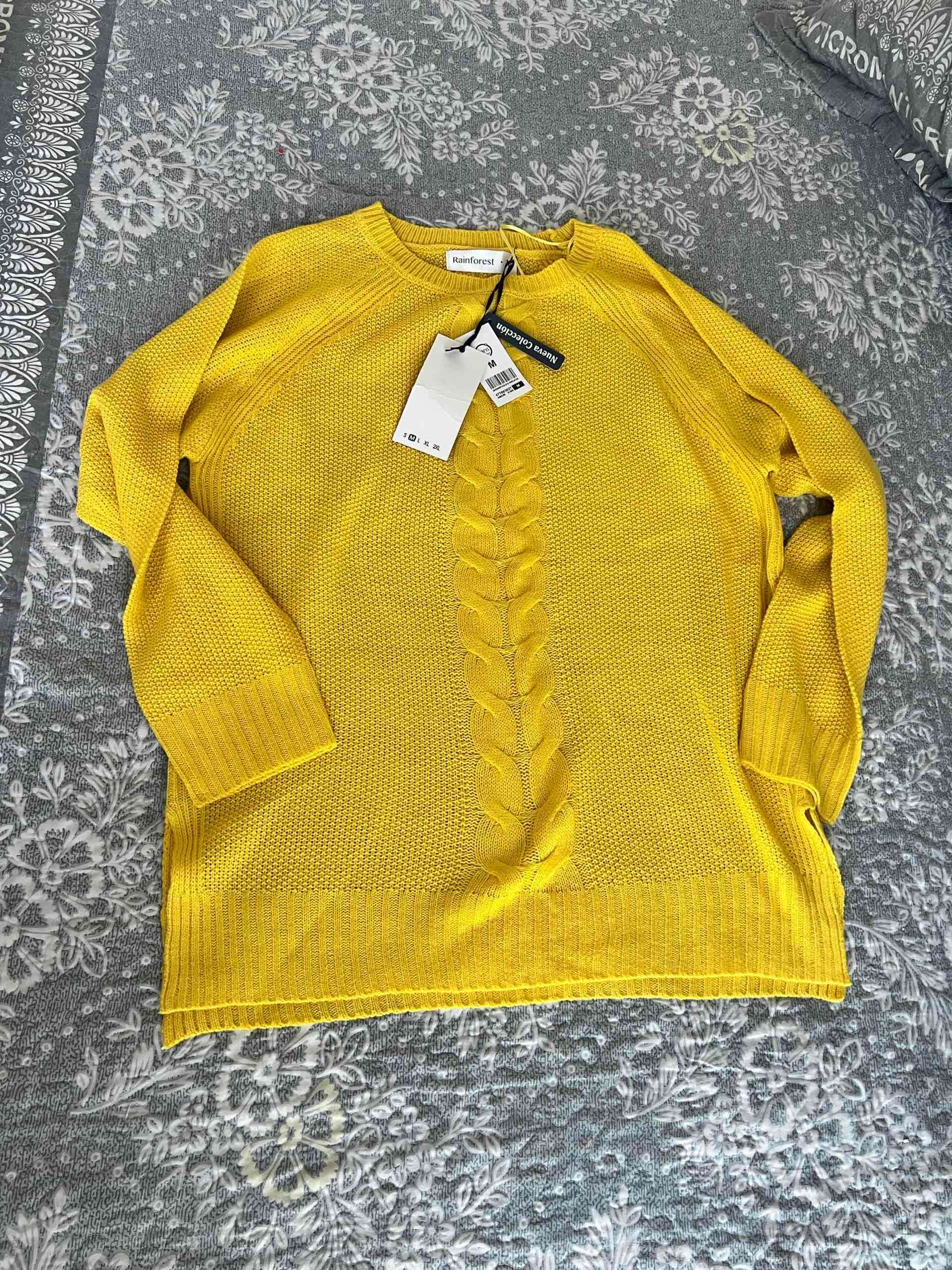 Suéter amarillo Rainforest nuevo - miniatura 2