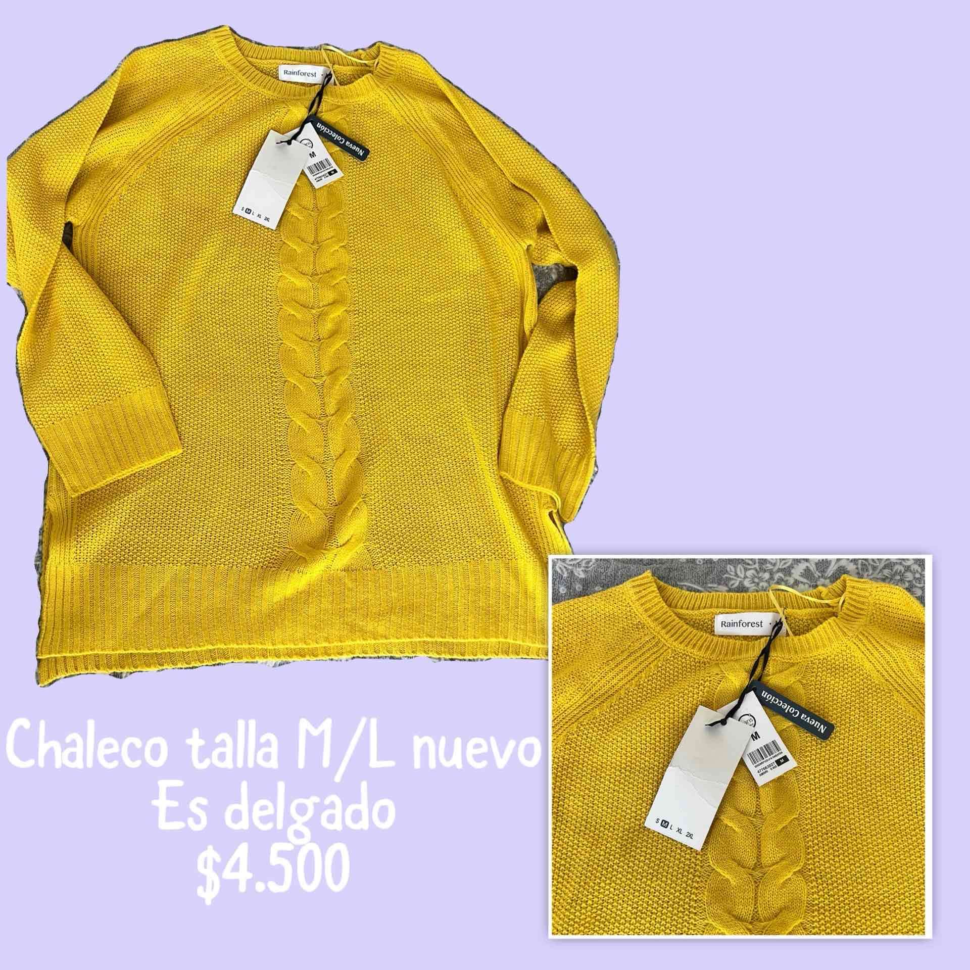 Suéter amarillo Rainforest nuevo - miniatura 3