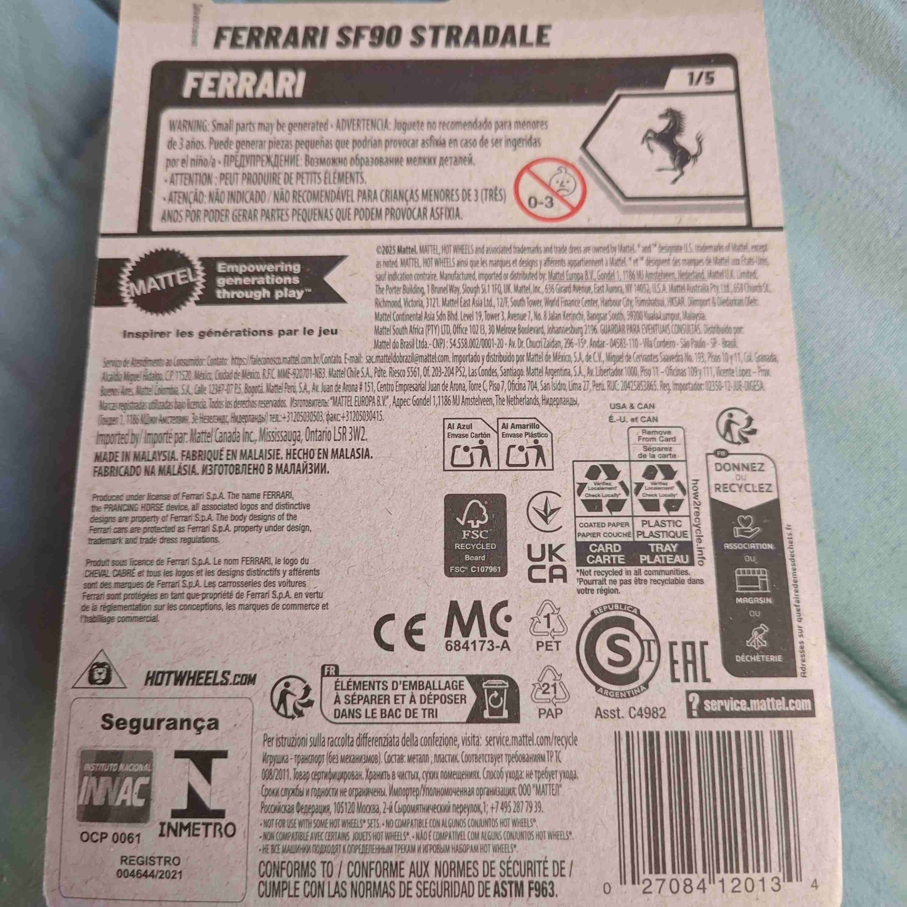 Auto Hot Wheels Ferrari SF90 - 2