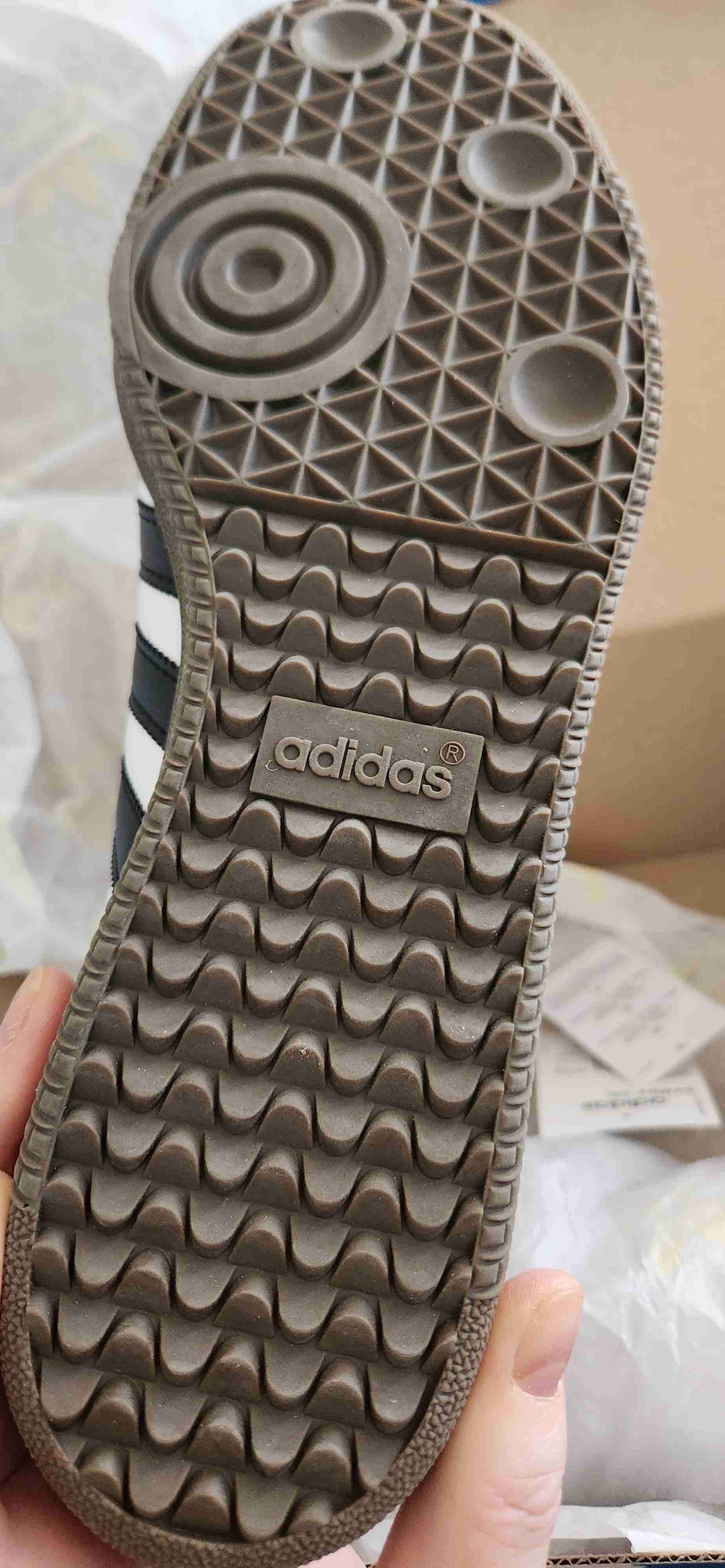 Zapatillas blancas deportivas ADIDAS SAMBA - miniatura 3