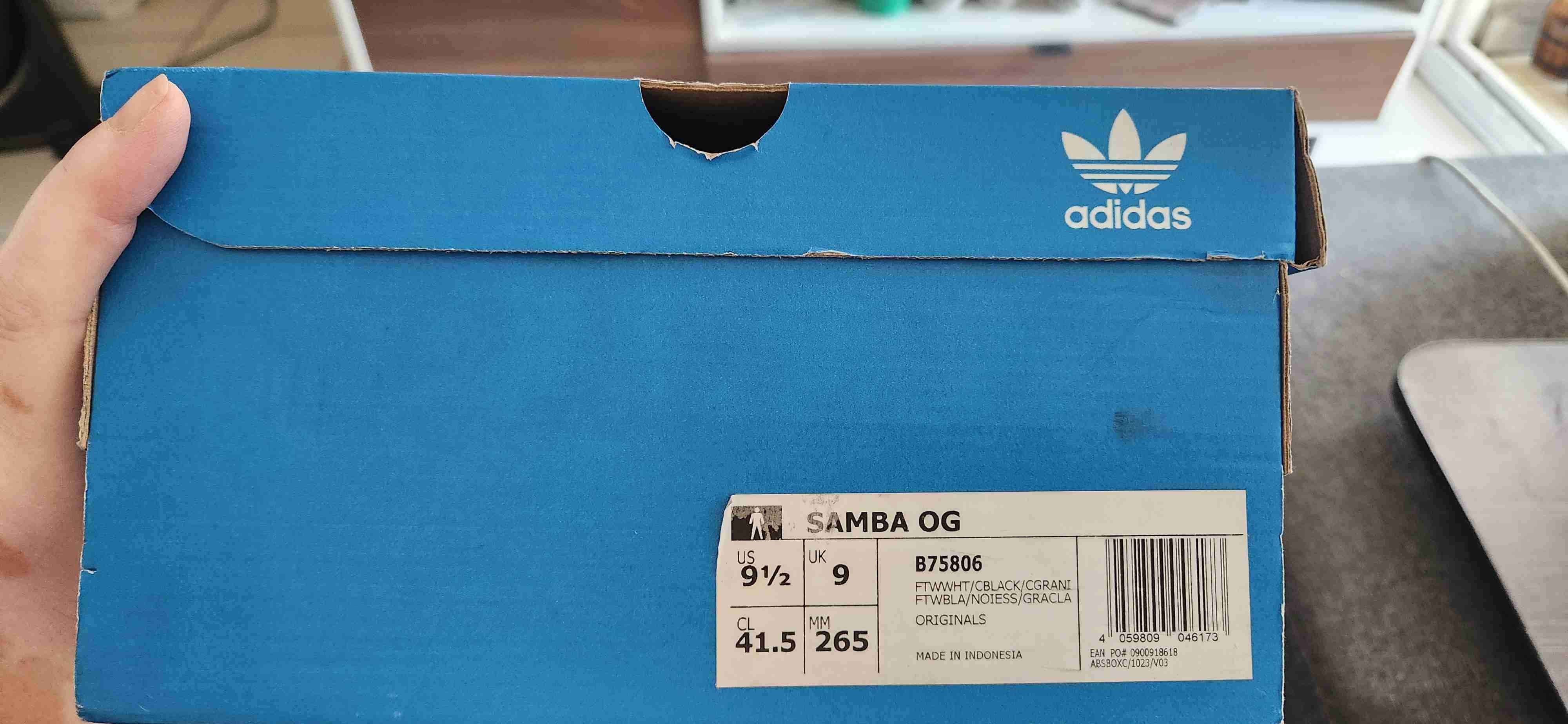 Zapatillas blancas deportivas ADIDAS SAMBA - miniatura 5