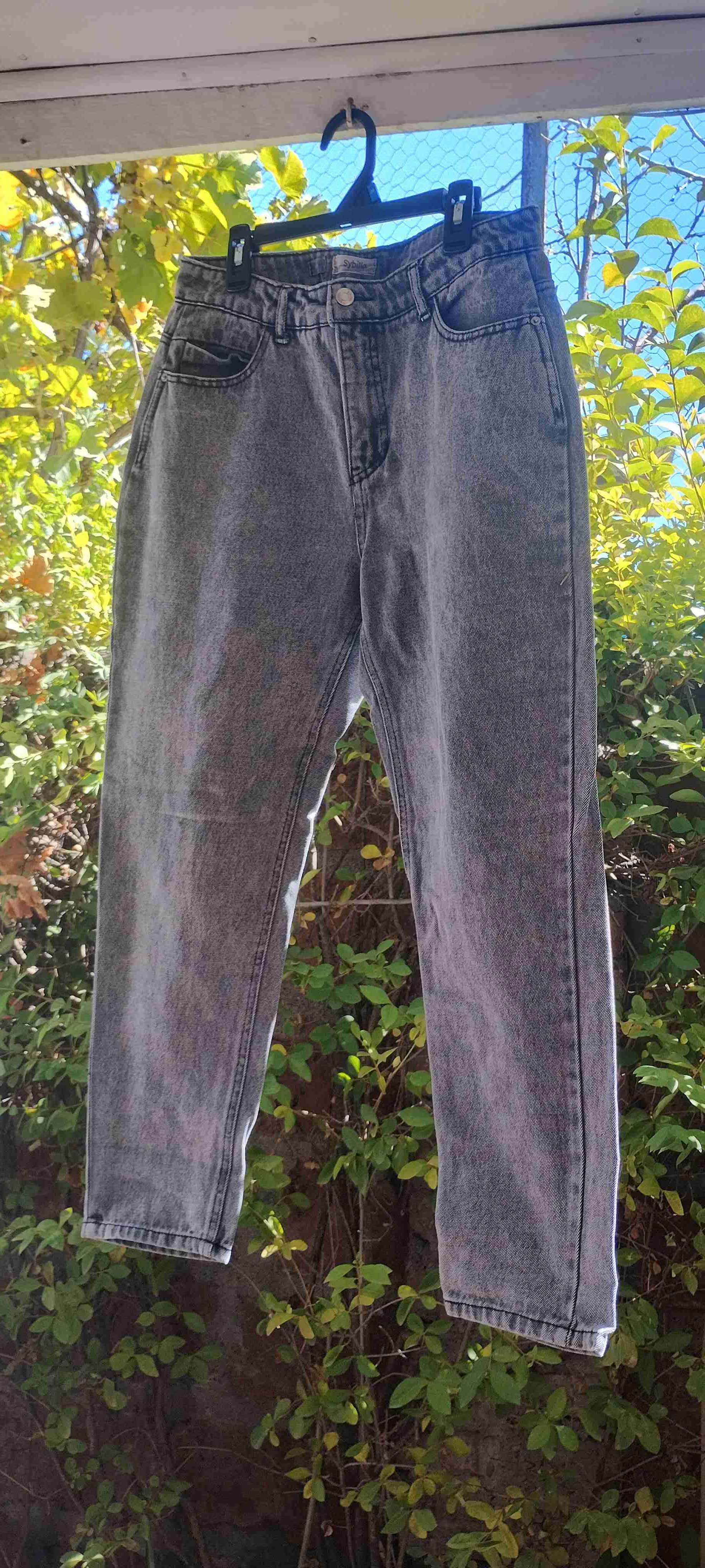 Jeans gris casuales - miniatura 1