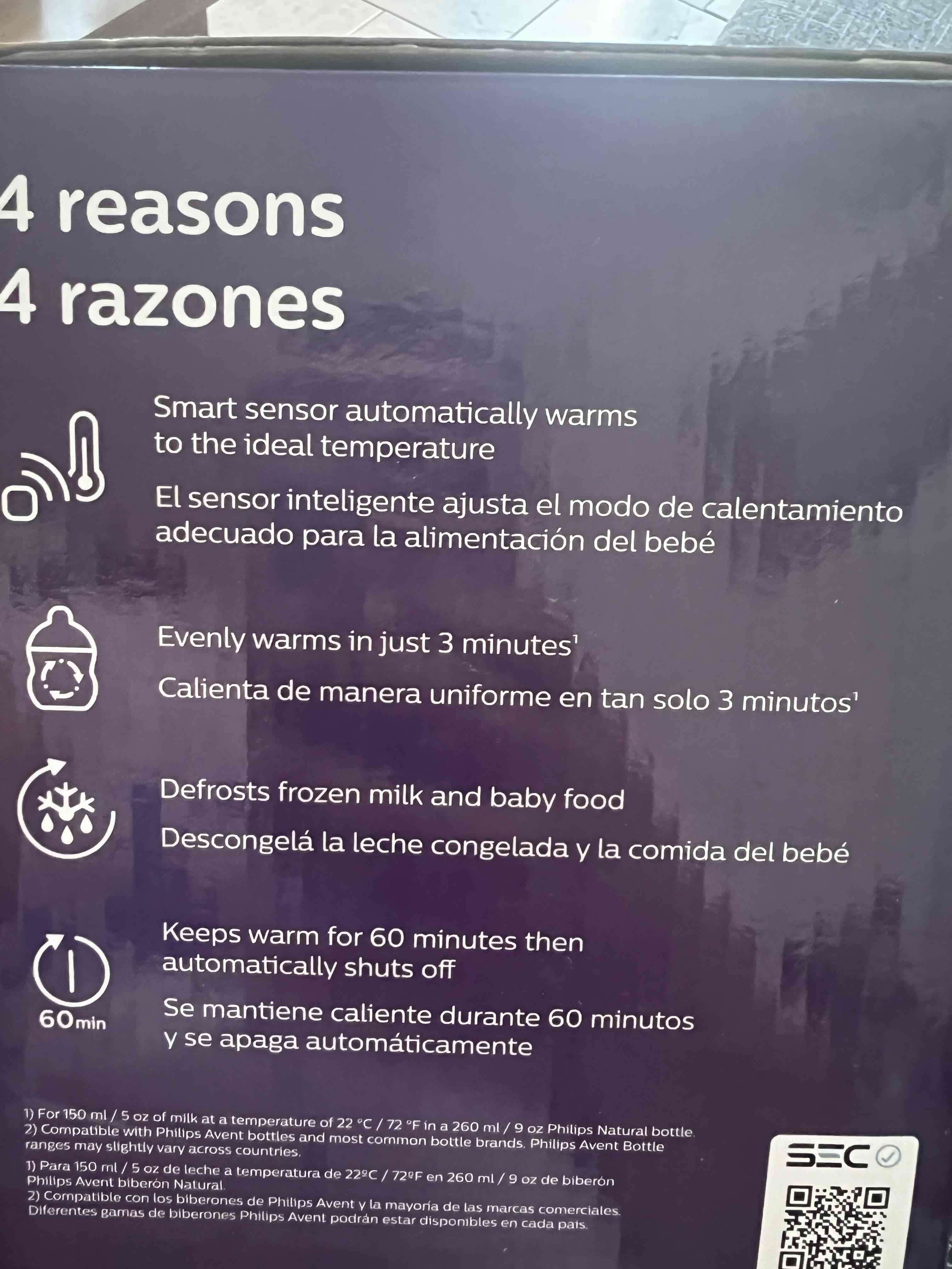 Calentador de mamaderas Philips Avent - 3