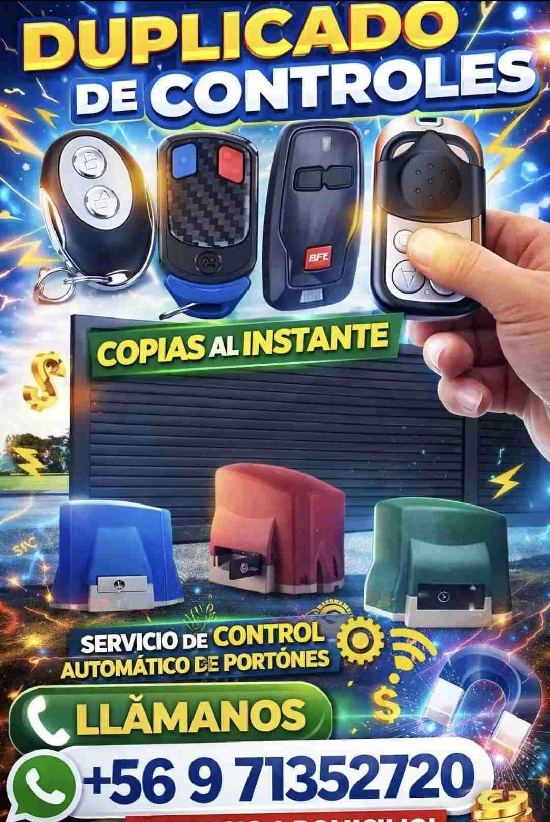 Servicio de duplicado de controles - 1