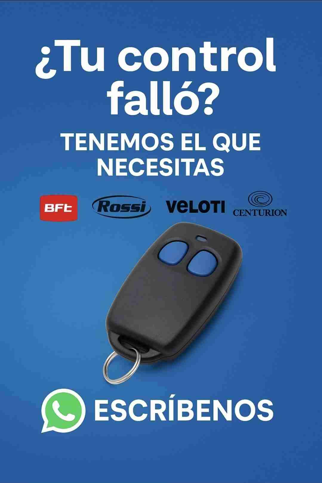 Servicio de duplicado de controles - 2