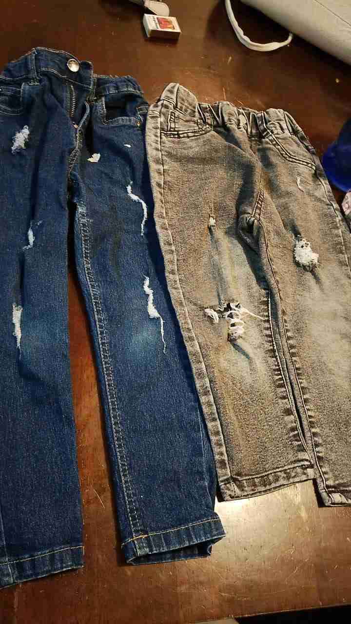 Jeans desgastados para niños - miniatura 1