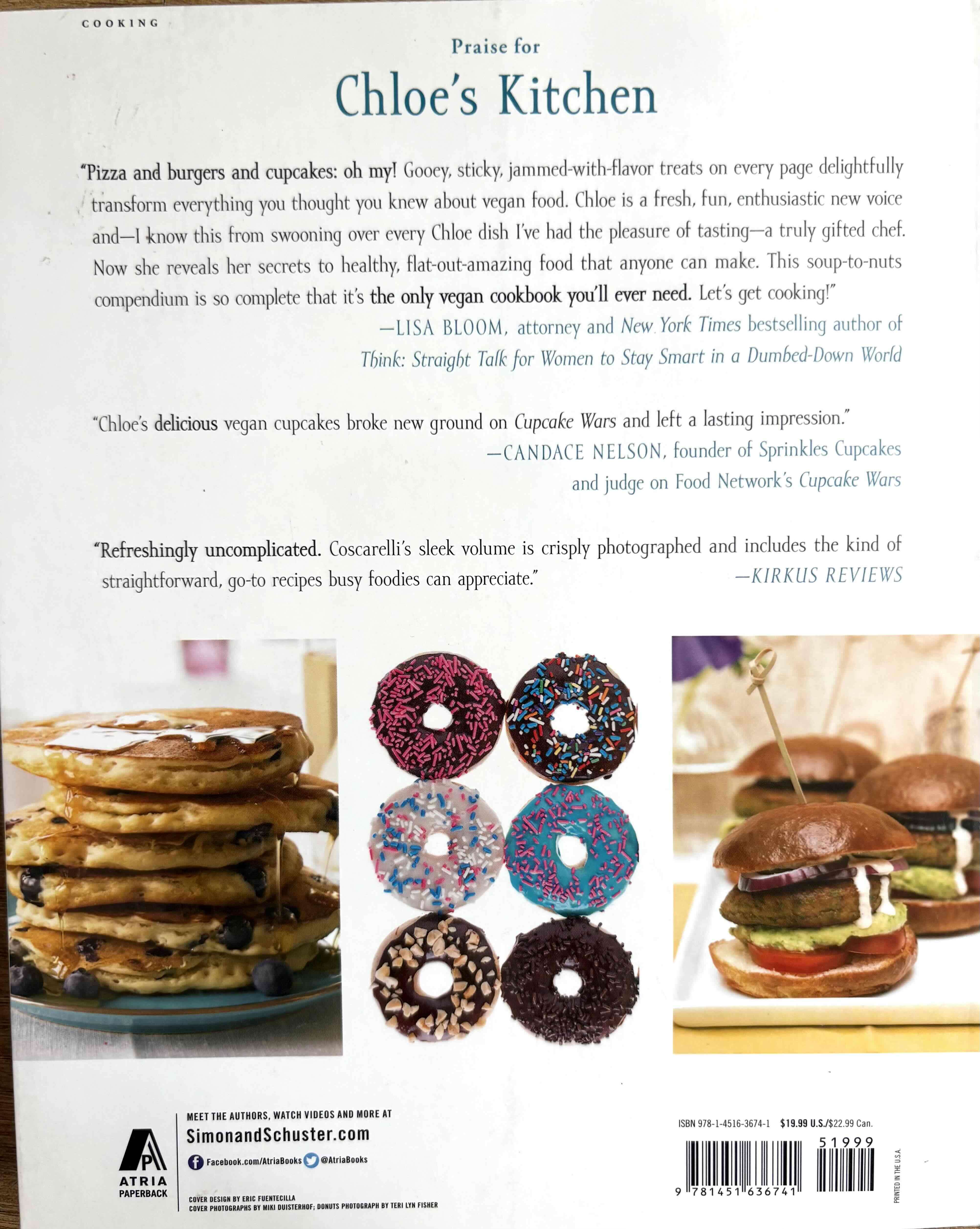 Libro de recetas veganas "Chloe's Kitchen" - miniatura 2