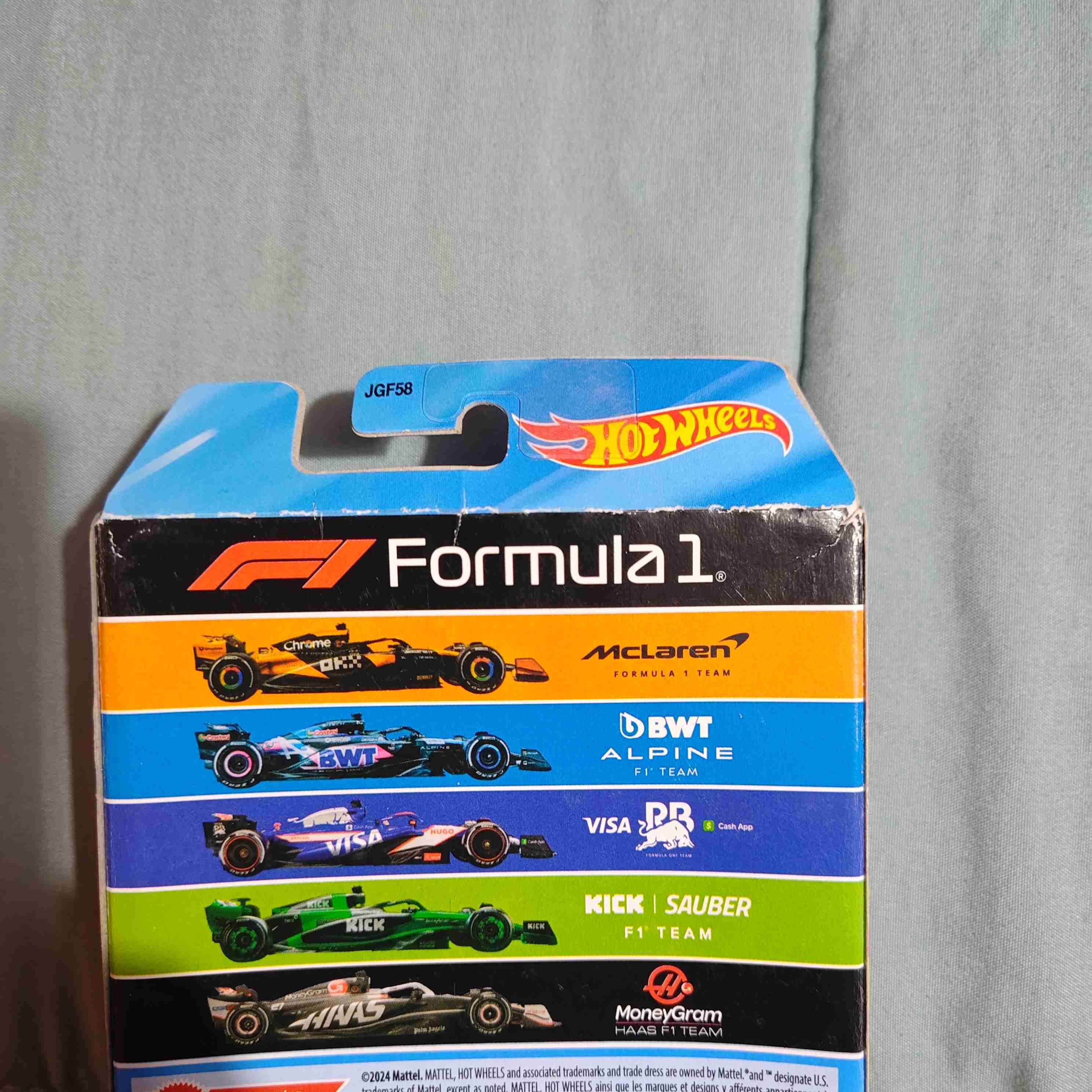 Set de autos Hot Wheels F1 - miniatura 3