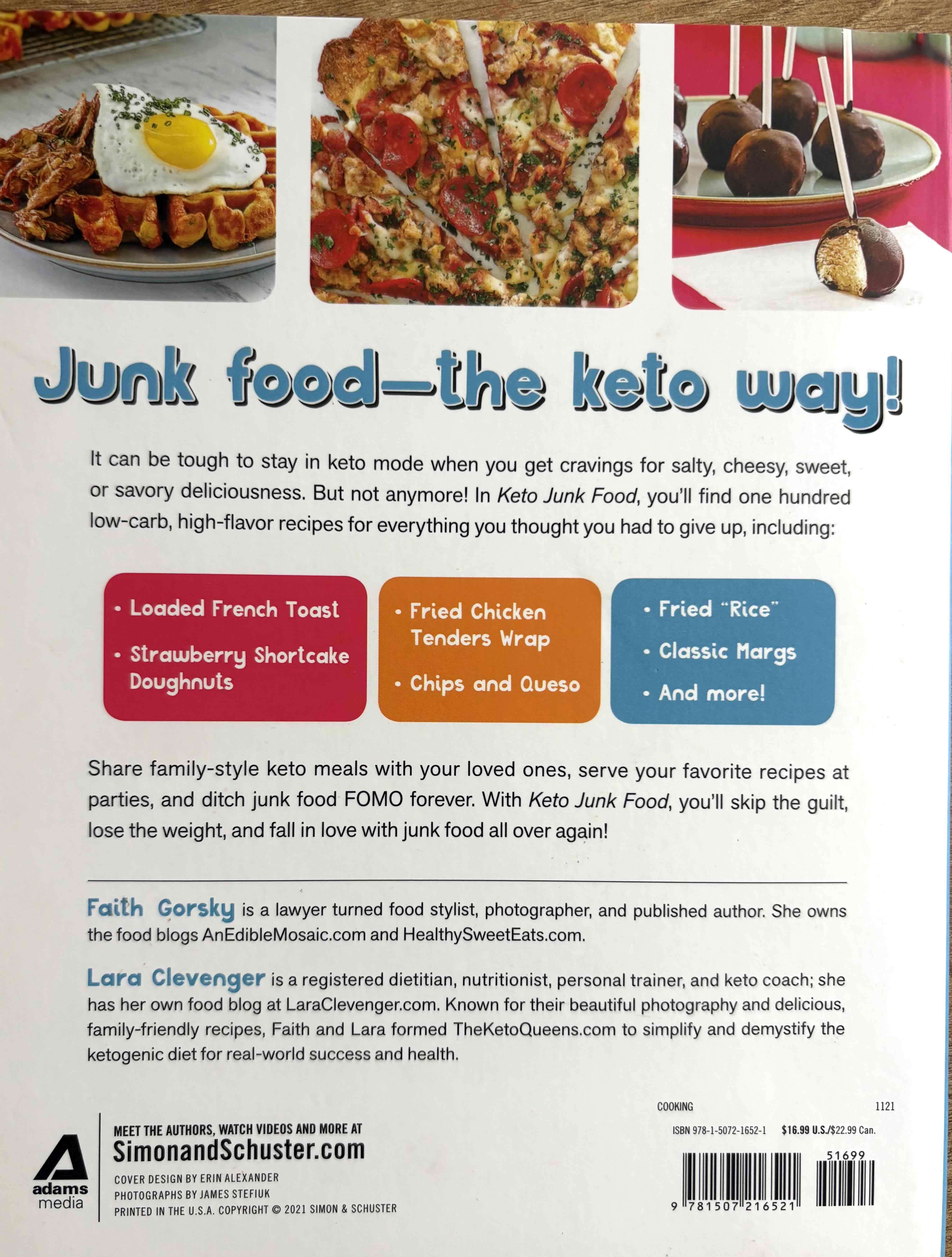 Libro Keto Junk Food ( comida rápida) - miniatura 2