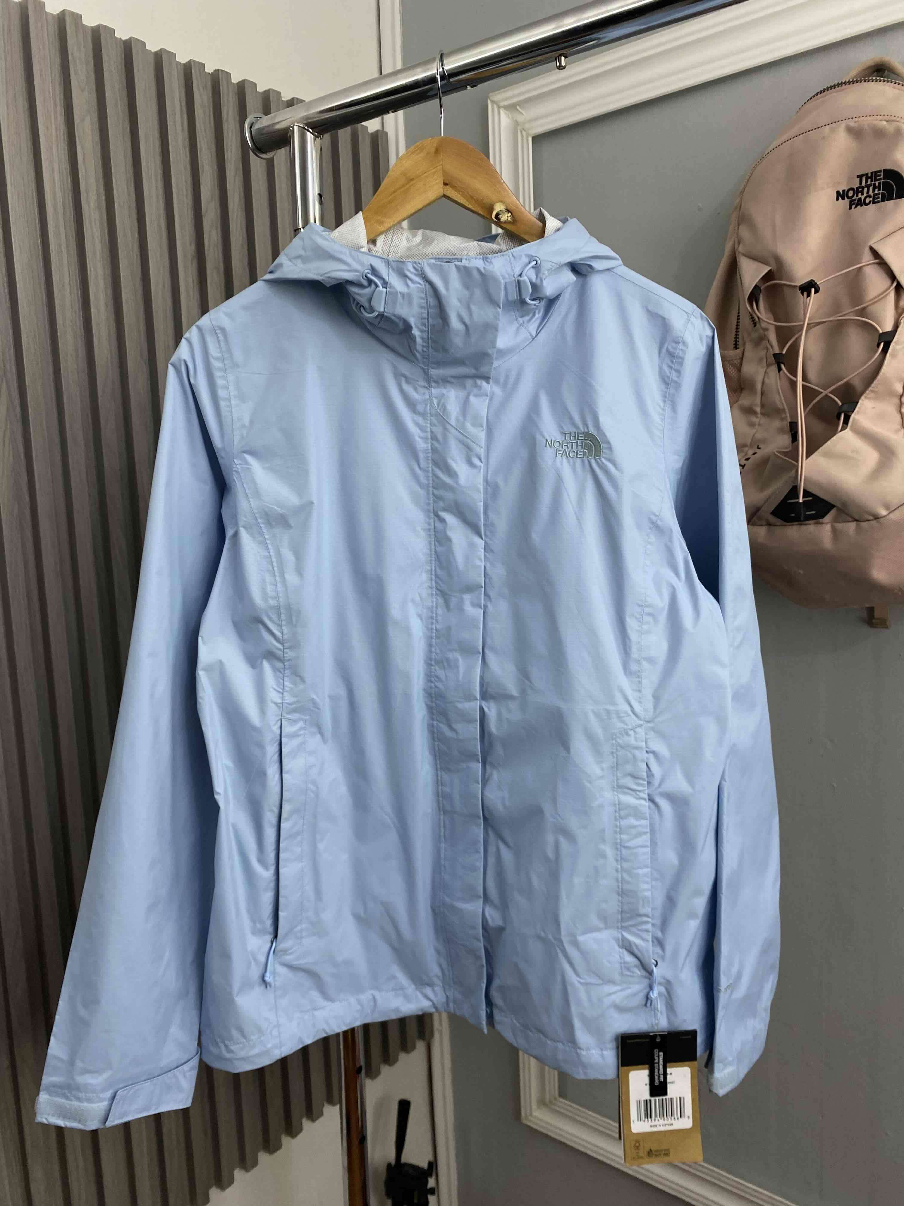 Chaqueta azul claro North Face mujer - miniatura 1