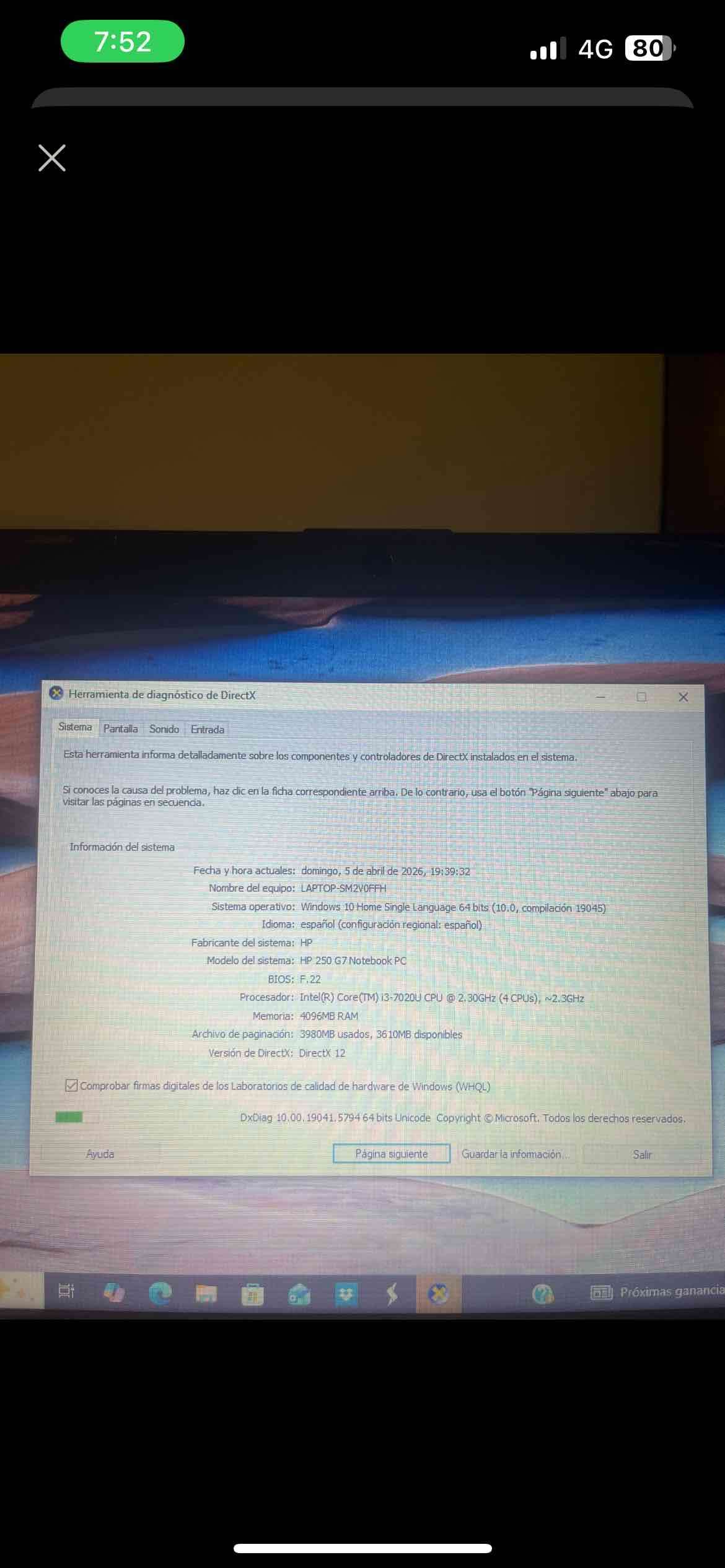 🔵 Notebook HP 250 G7 — Funcionando perfecto - 2