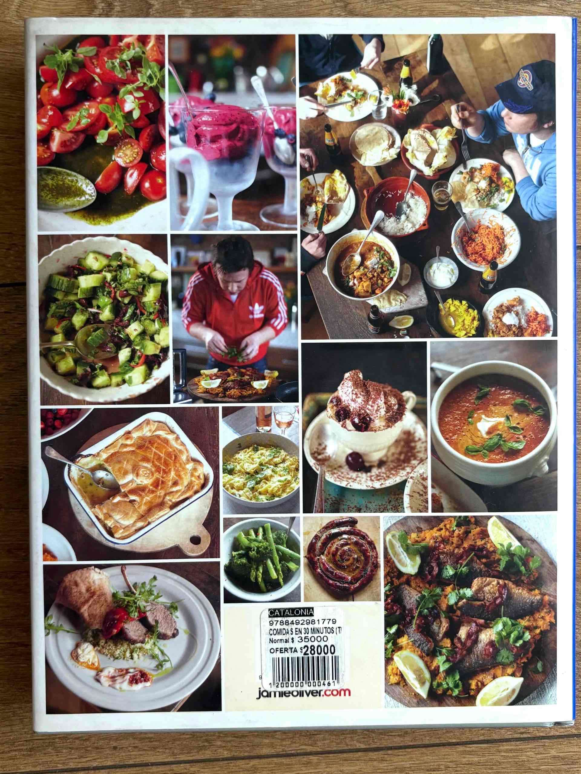 Libro Las Comidas en 30 Minutos jamie oliver - 2