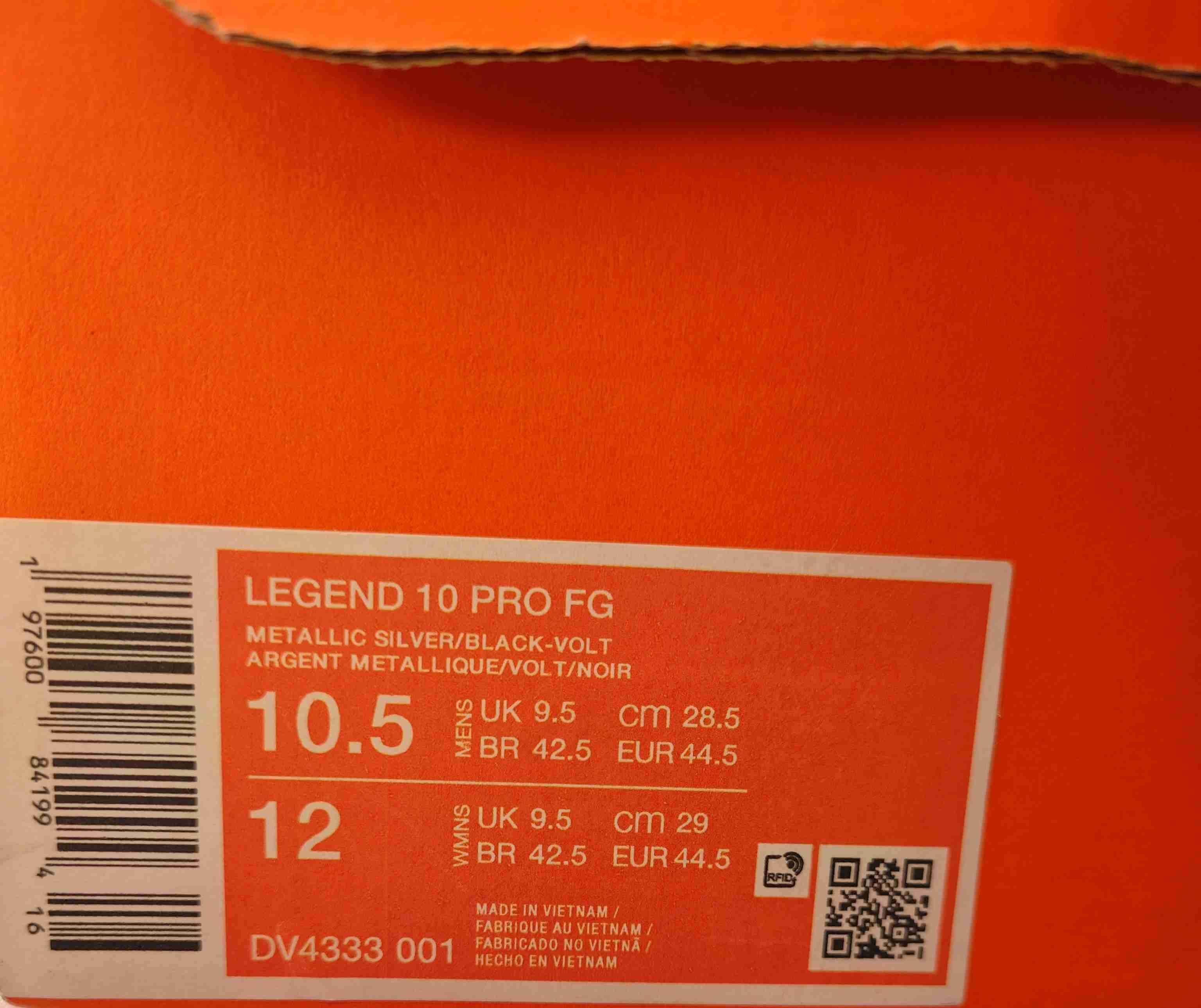 Zapatos de fútbol Nike legend 10 pro fg - 3