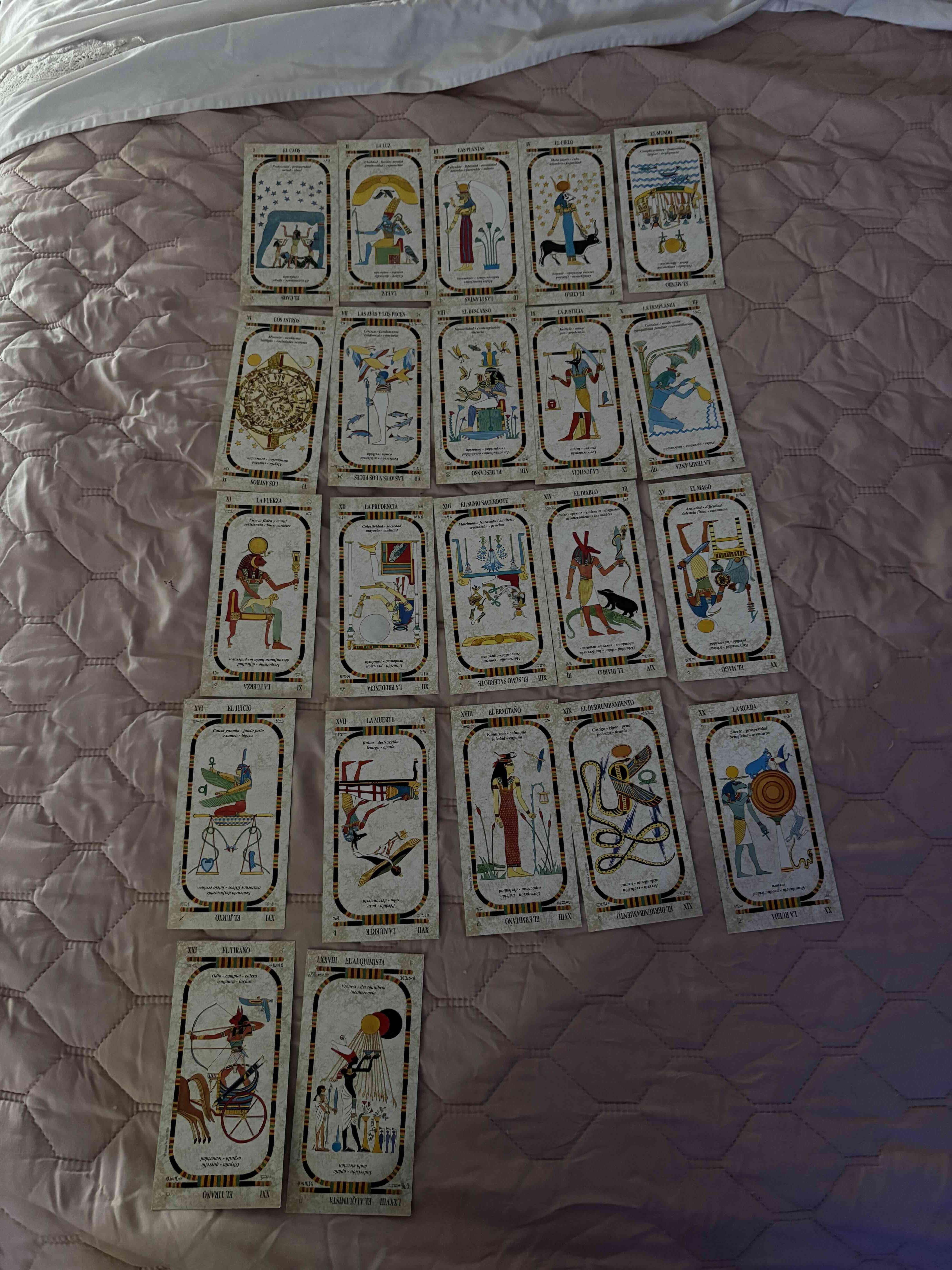 El Tarot Egipcio de Laura Tuan - 4