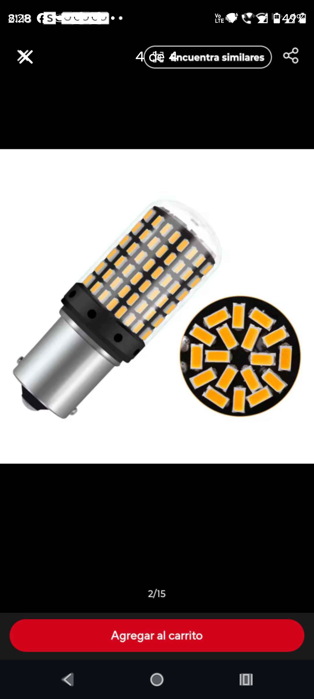 Ampolleta LED para auto - miniatura 1