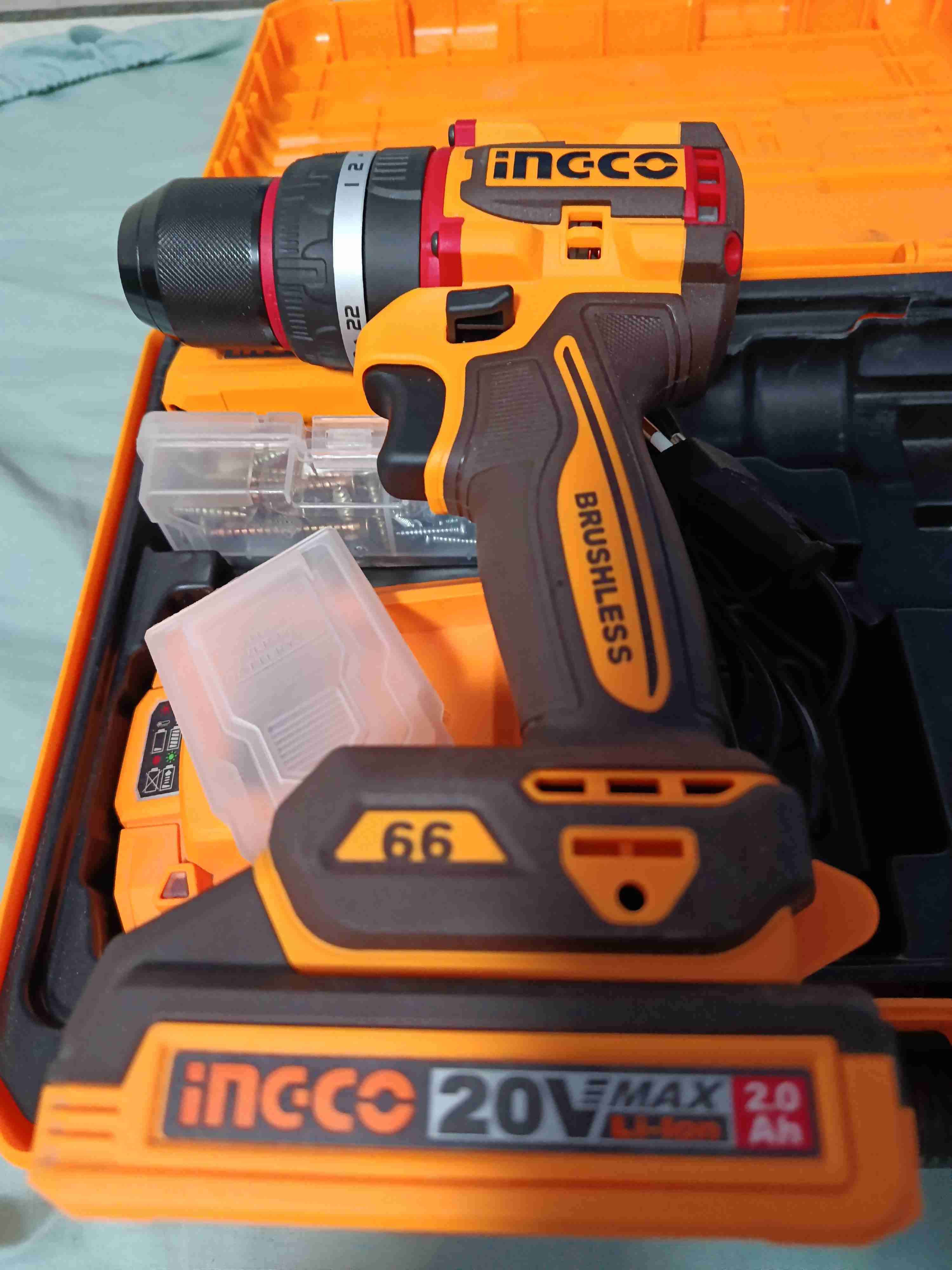 Taladro inalámbrico Ingco 20V - miniatura 2
