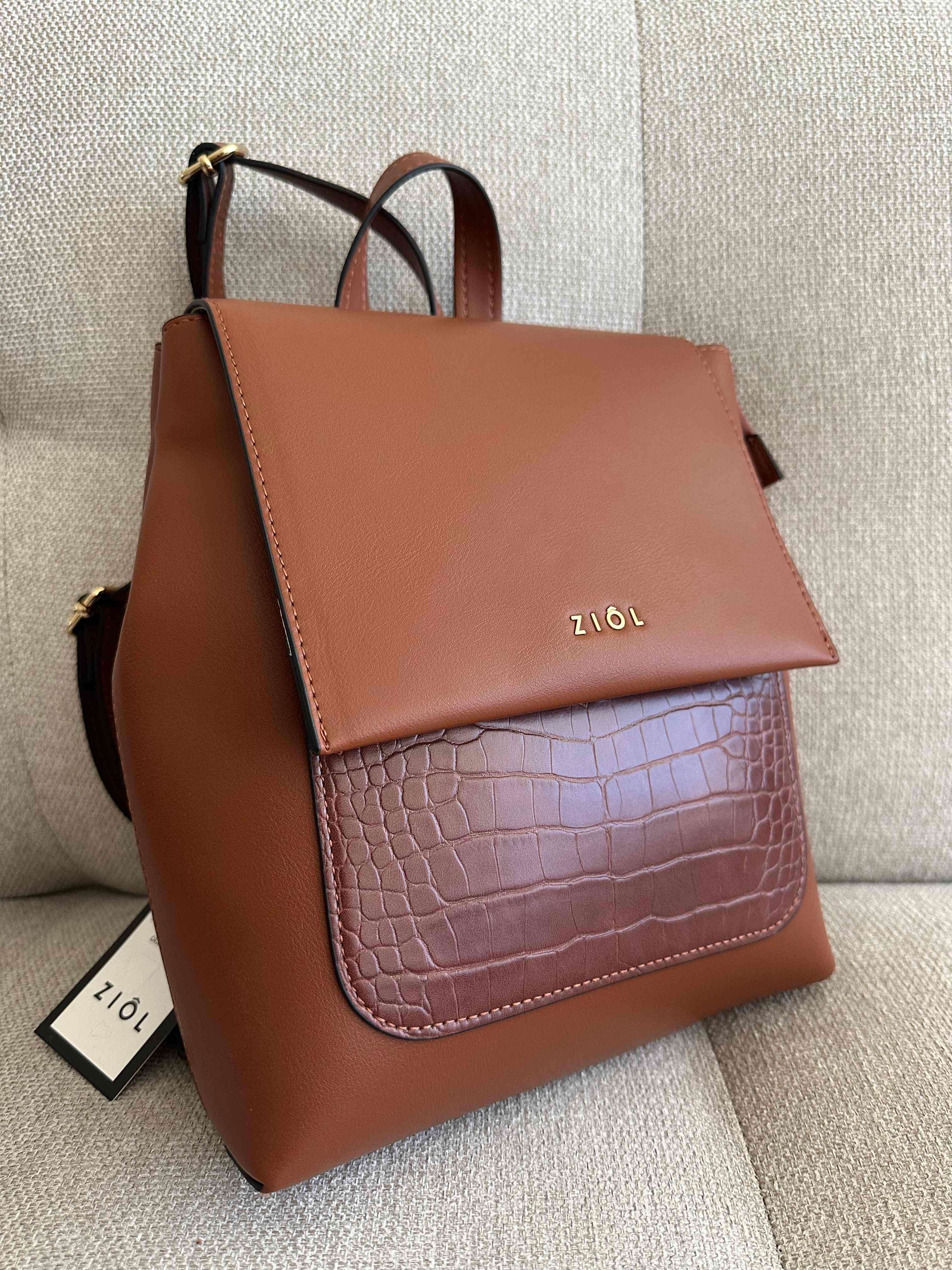 Mochila marrón Ziol elegante