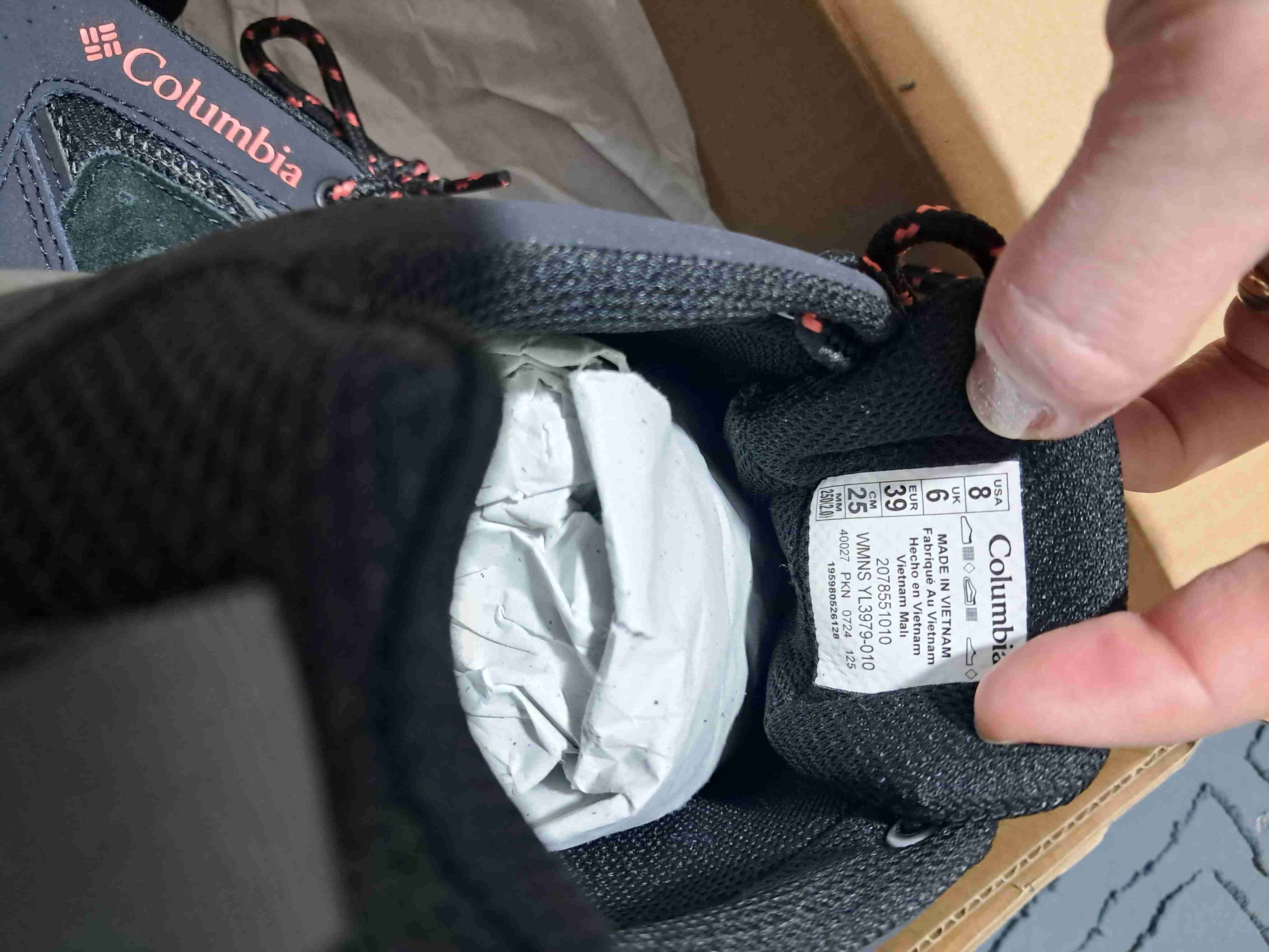 Zapatillas de trekking impermeables Columbia - miniatura 4