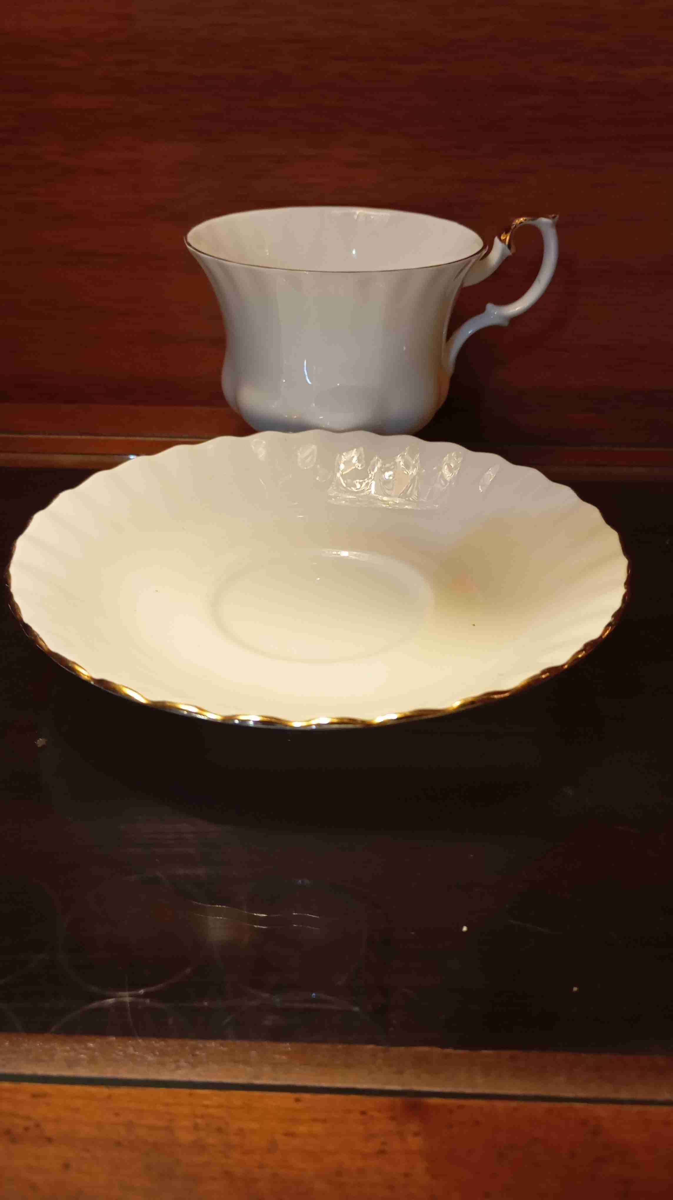 Taza de porcelana İnglesa. - 2