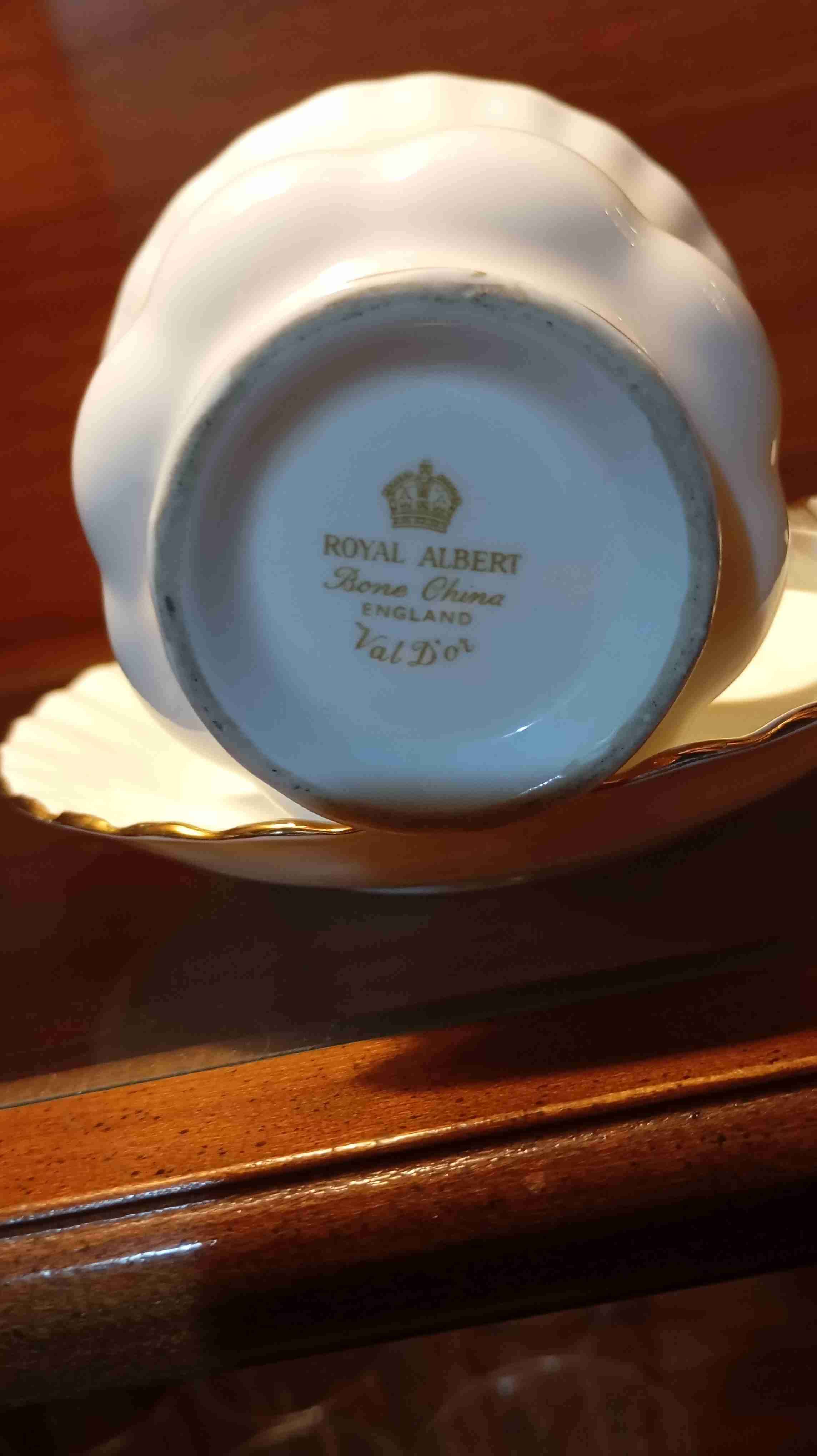 Taza de porcelana İnglesa. - 4