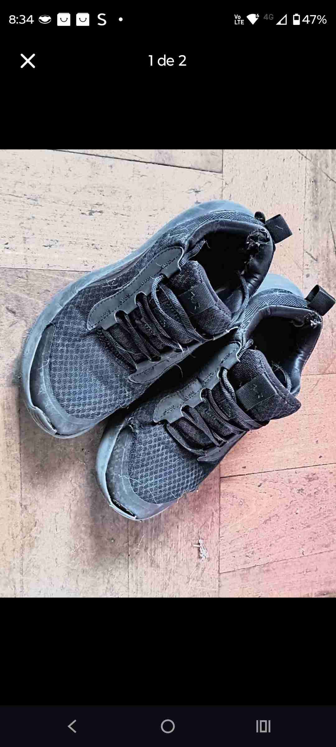 Zapatillas deportivas negras - miniatura 1