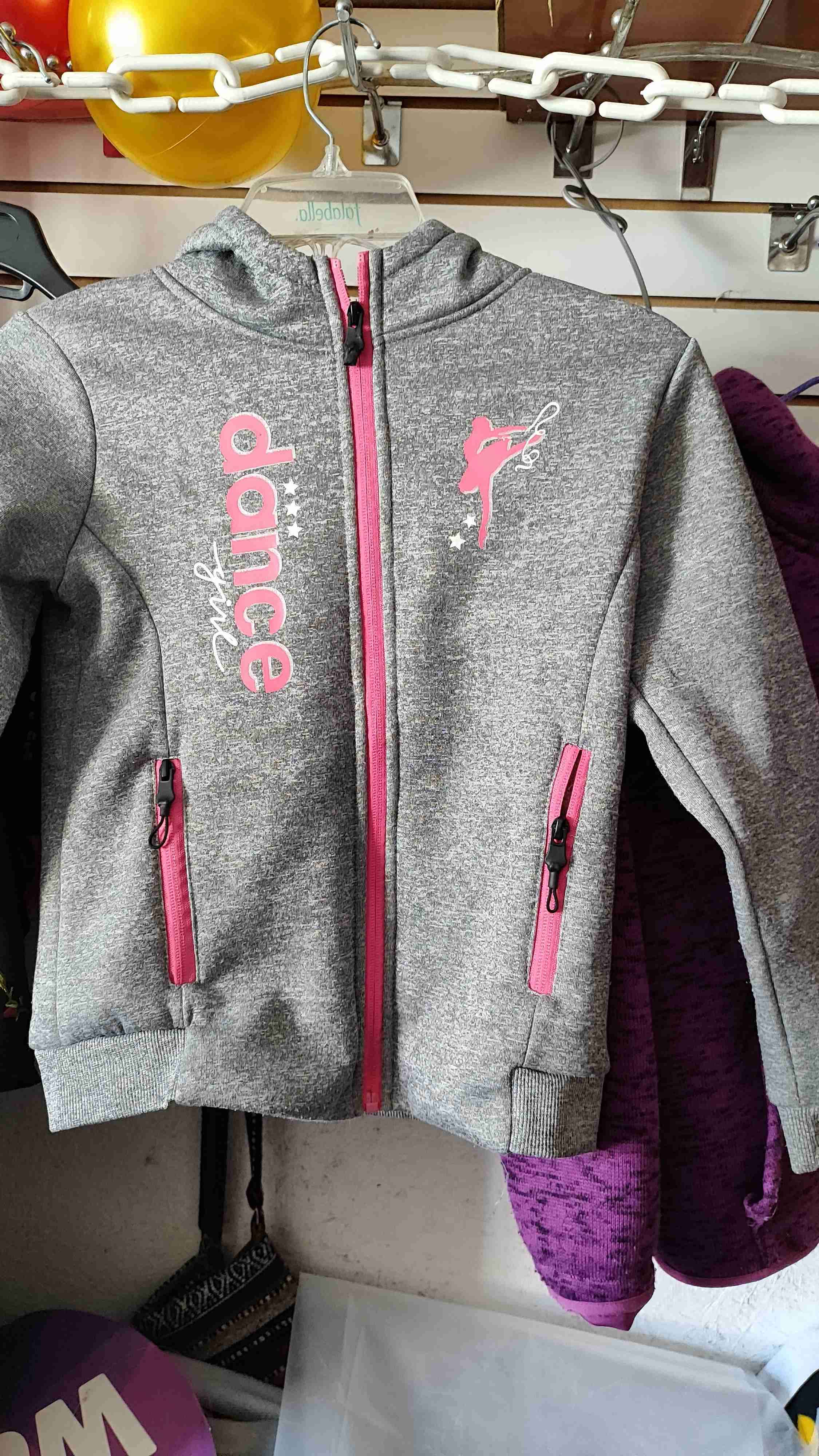 Chaqueta morada con capucha - 2