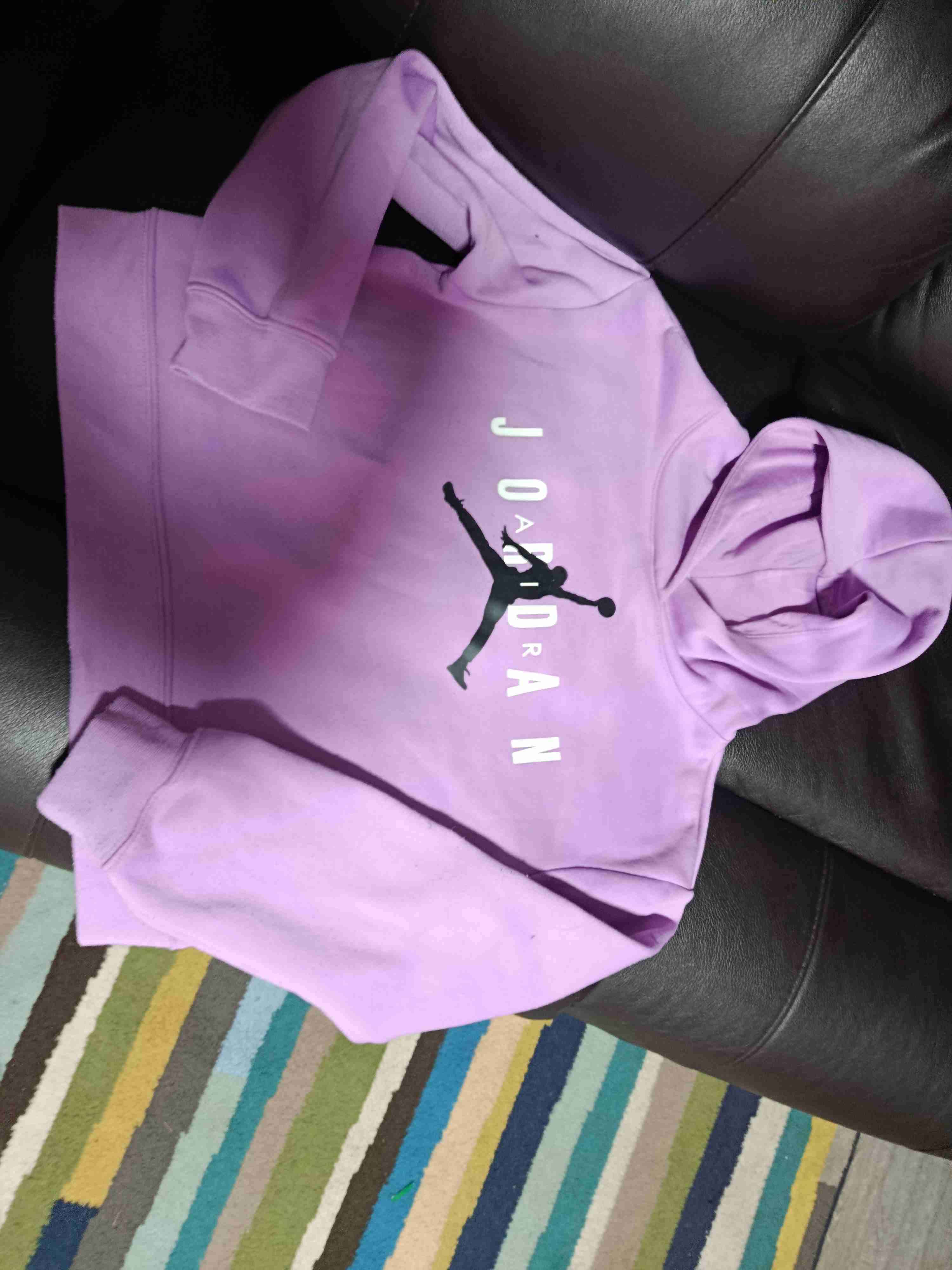 Polerón morado Jordan con capucha - miniatura 1