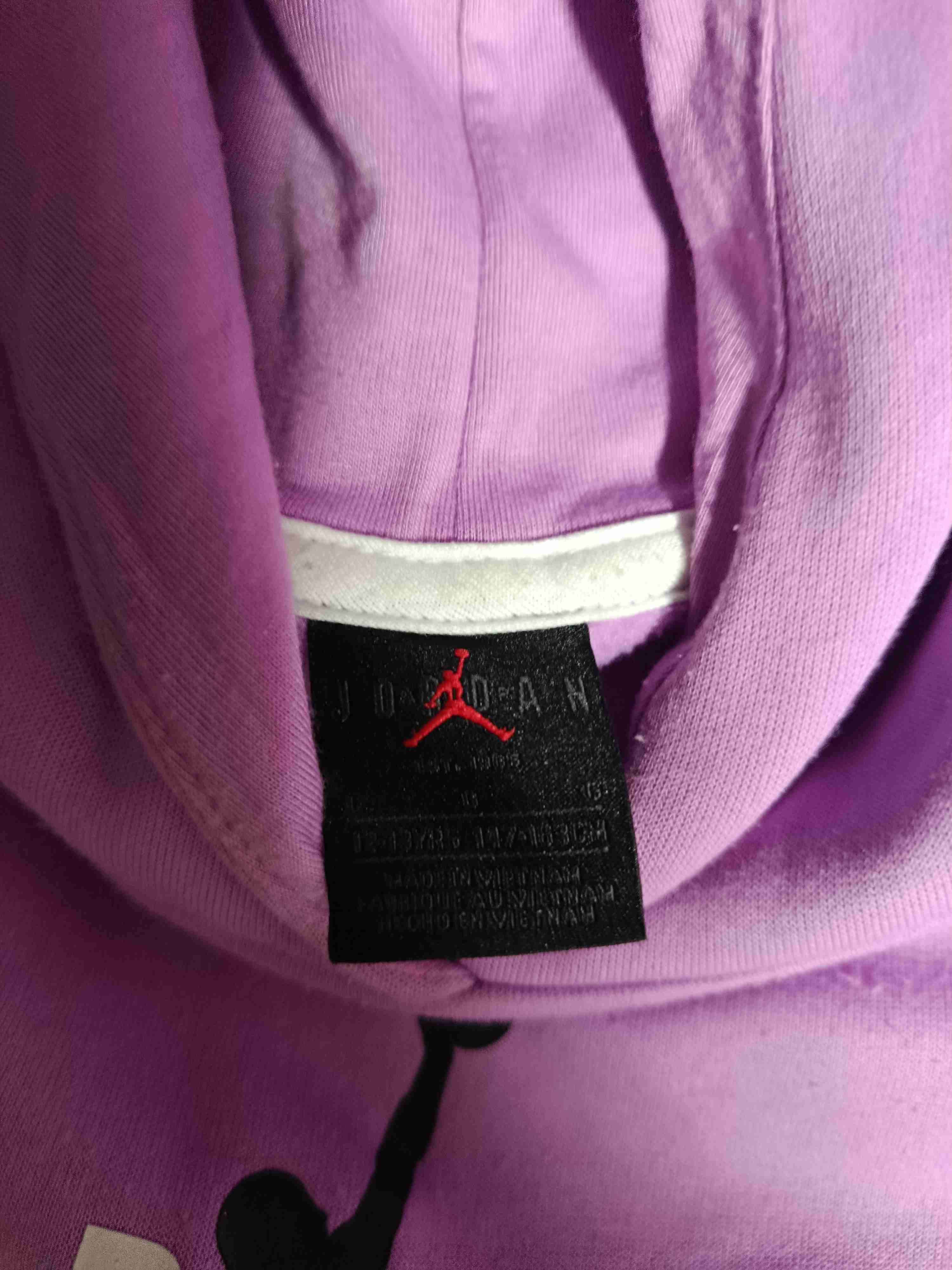 Polerón morado Jordan con capucha - miniatura 2