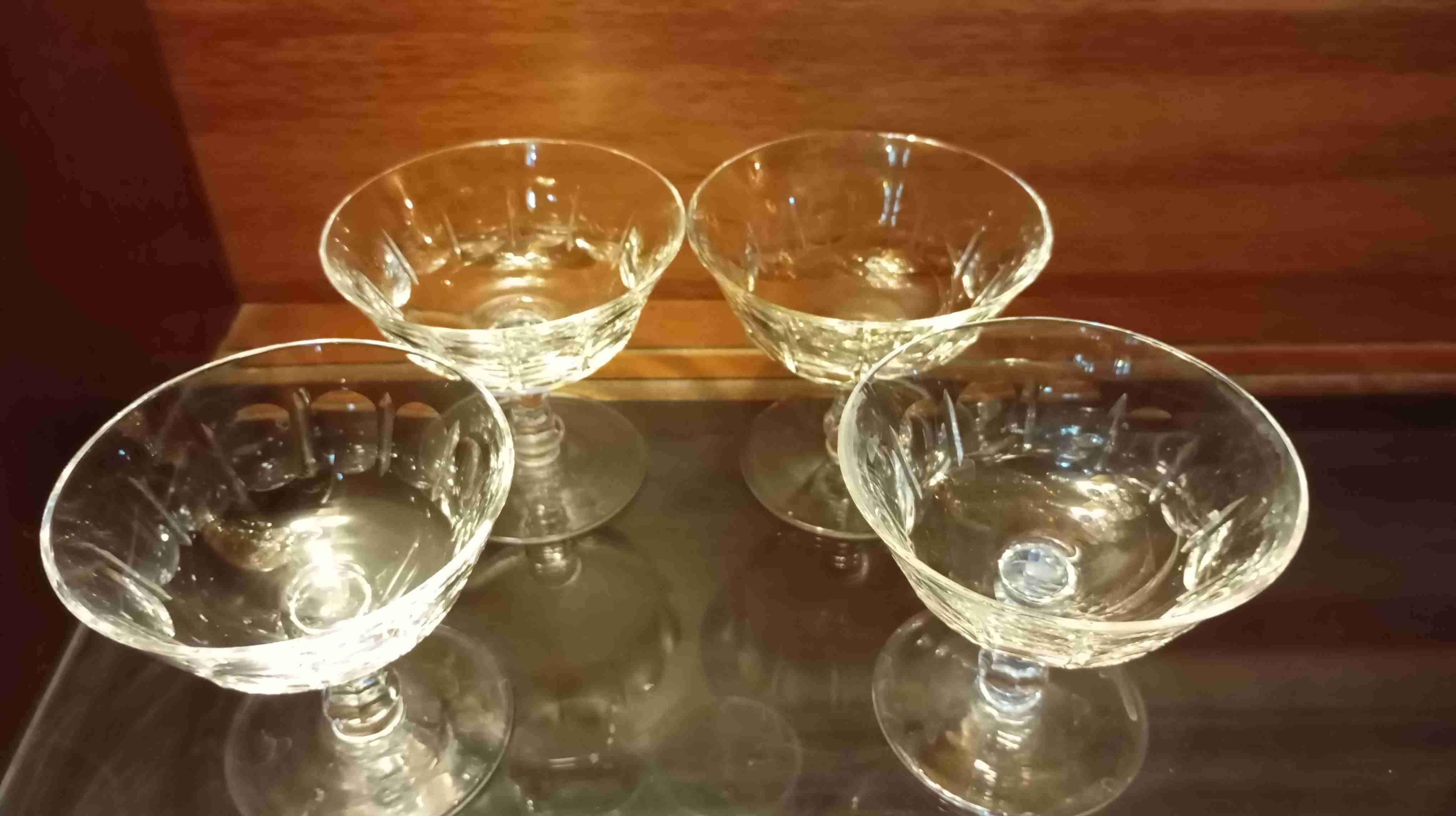 Copas de cristal champán - miniatura 2