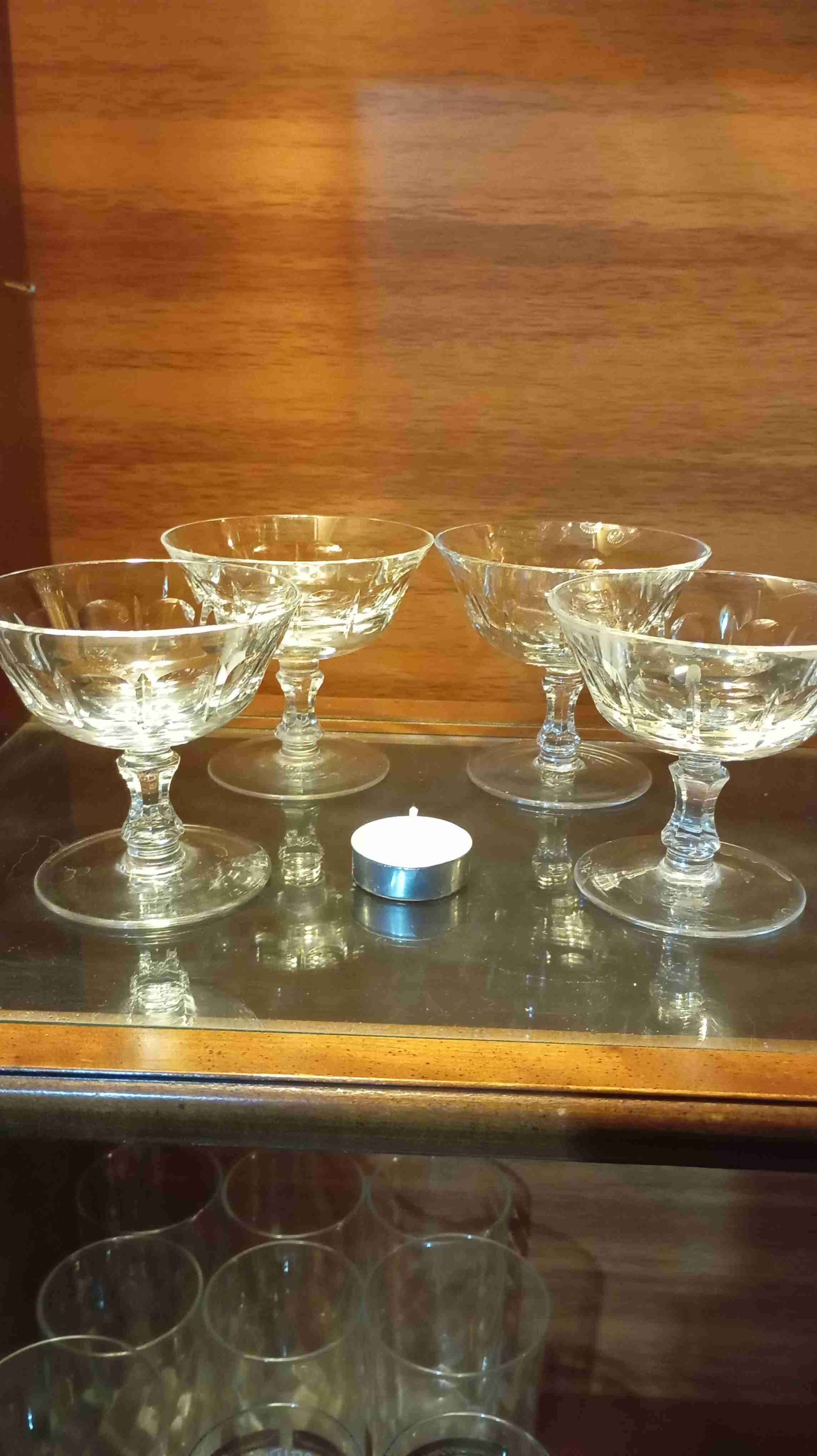 Copas de cristal champán - miniatura 3