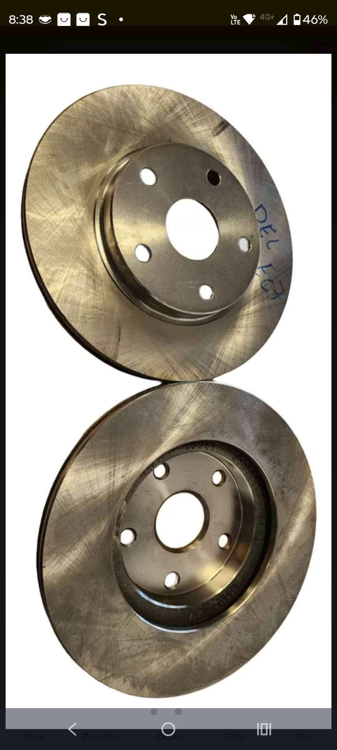 Disco de freno delantero para Geely Emgrand - 2