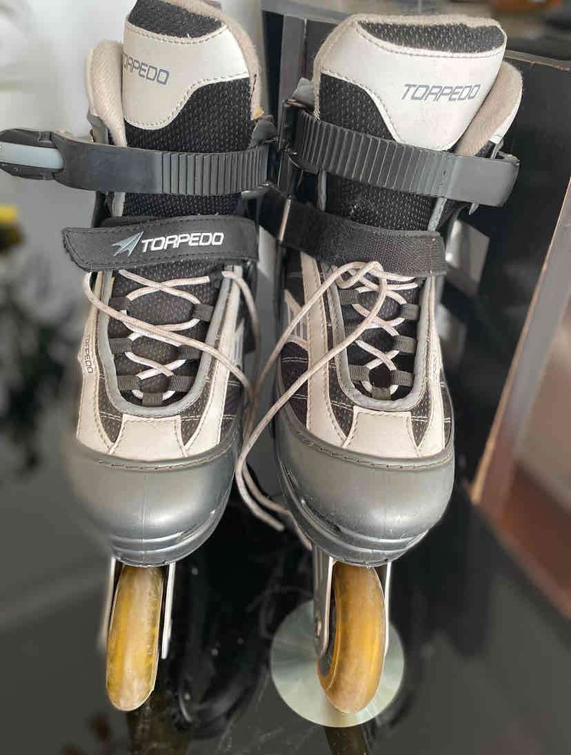 Patines en línea Torpedo grises - 1