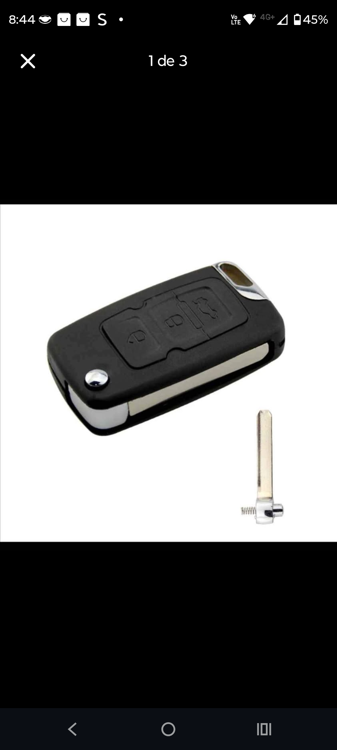 Llave plegable para auto - miniatura 1