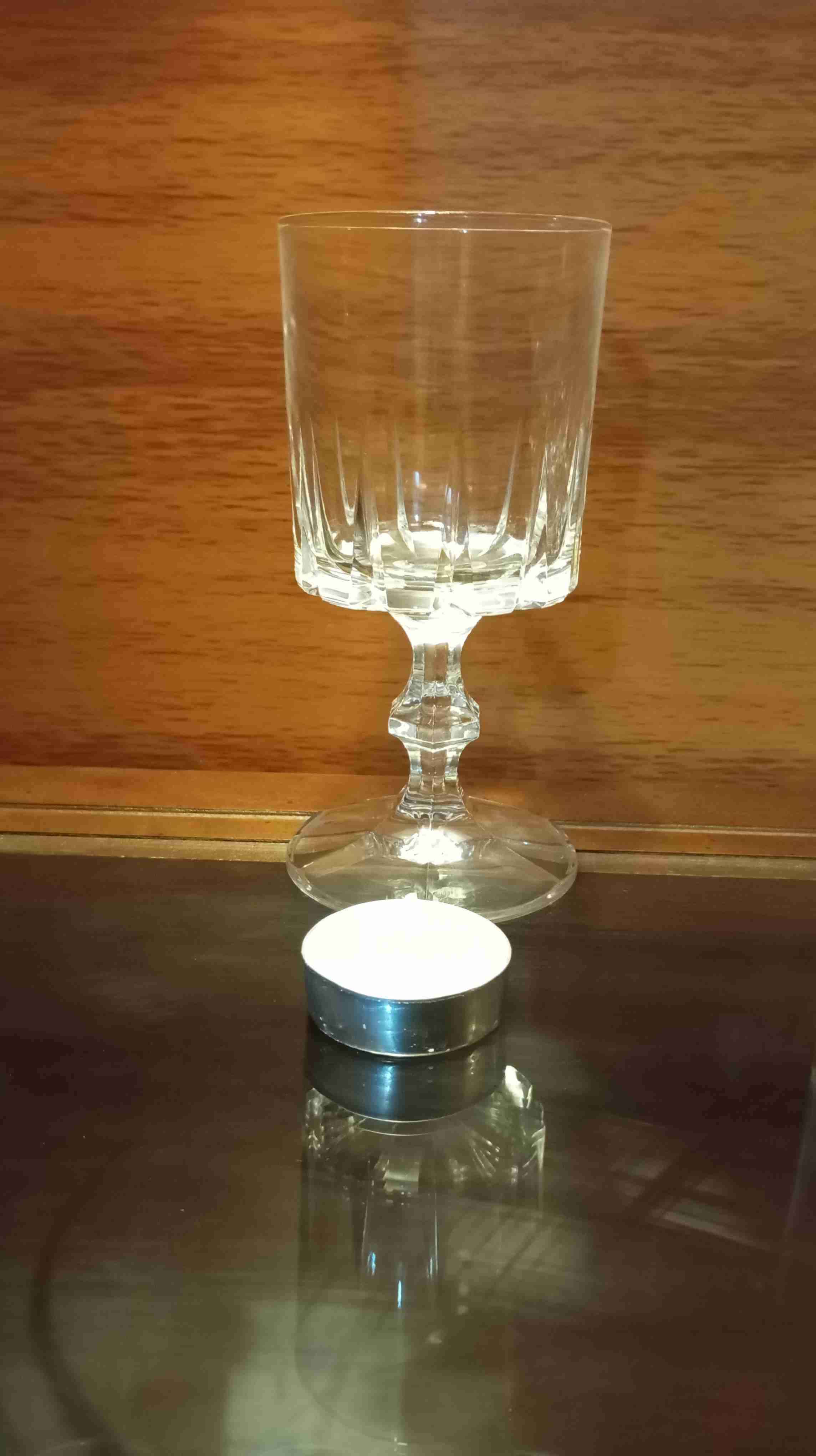 Juego de copas de vino de cristal - 3