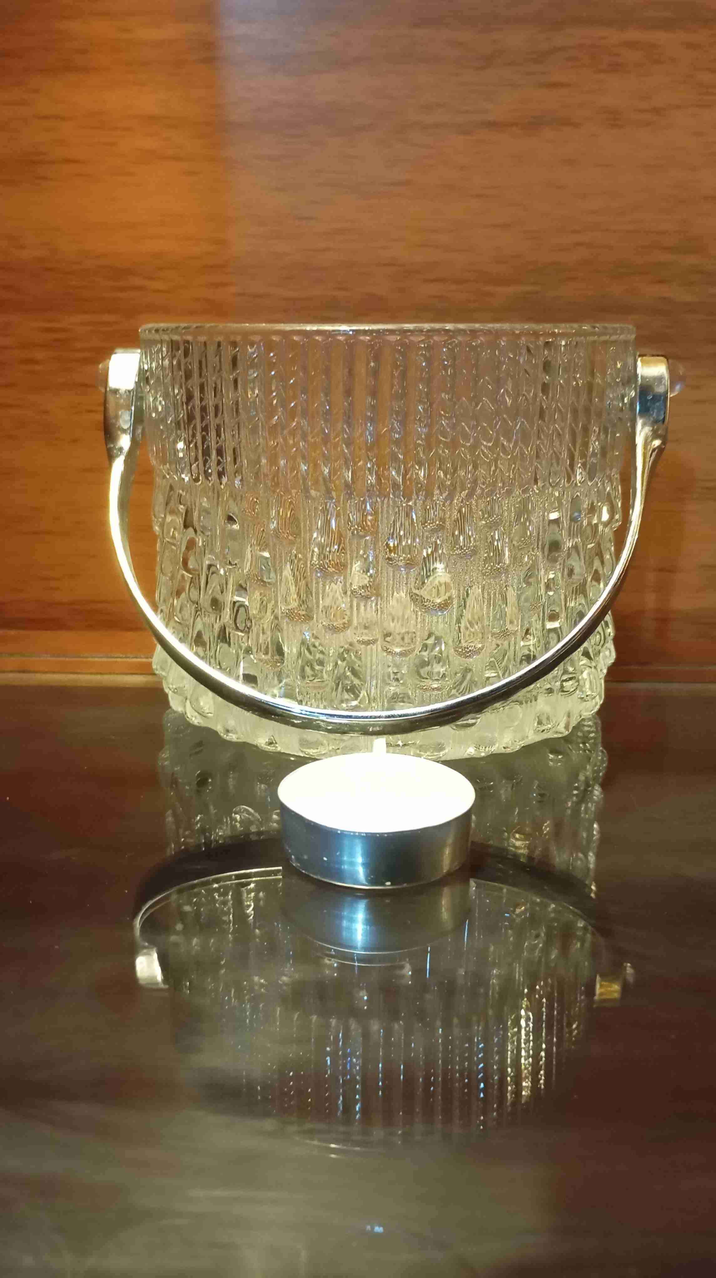 Cubeta de hielo de vidrio tallado - miniatura 3