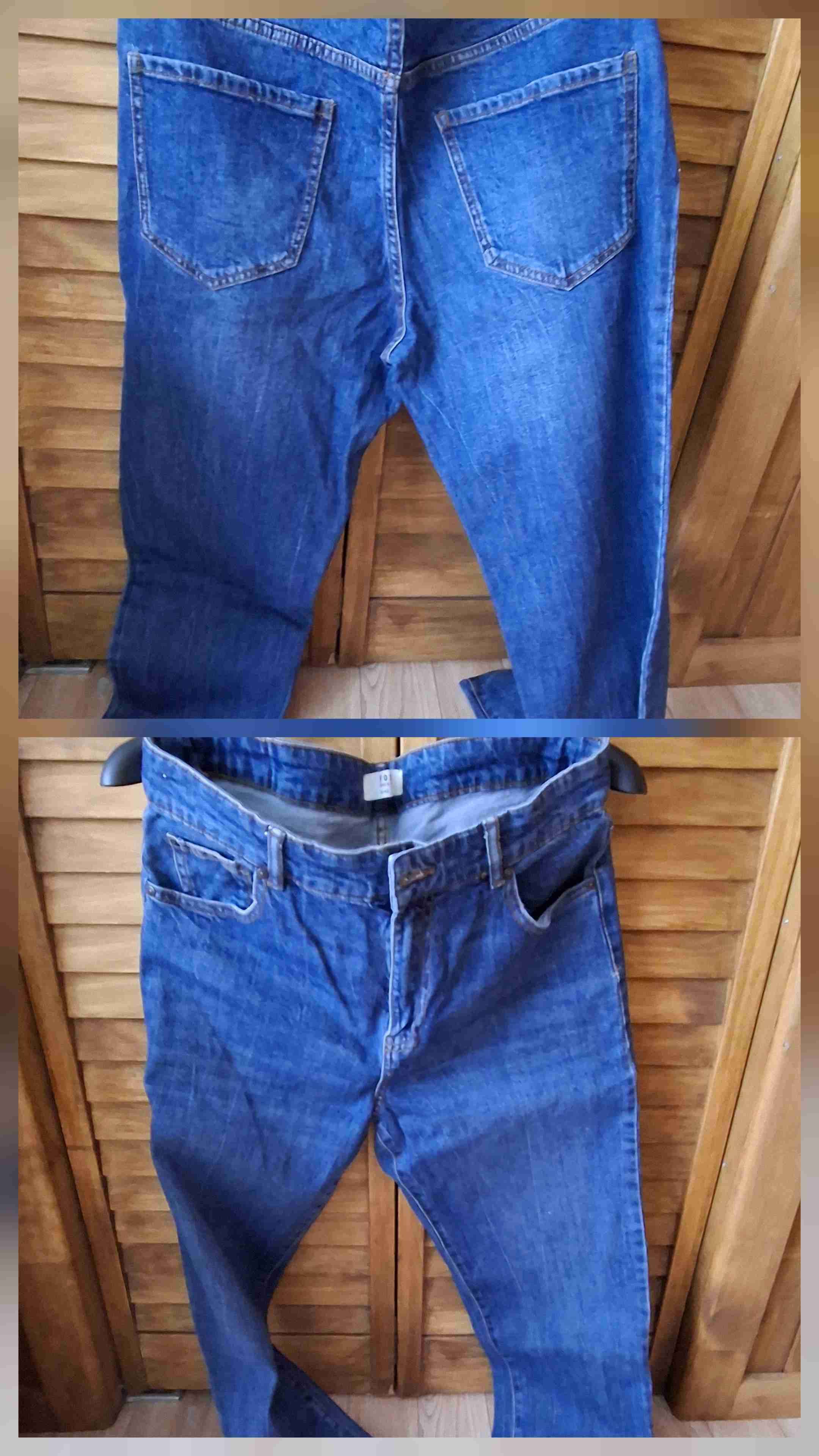 Jeans clásicos azul oscuro - miniatura 1