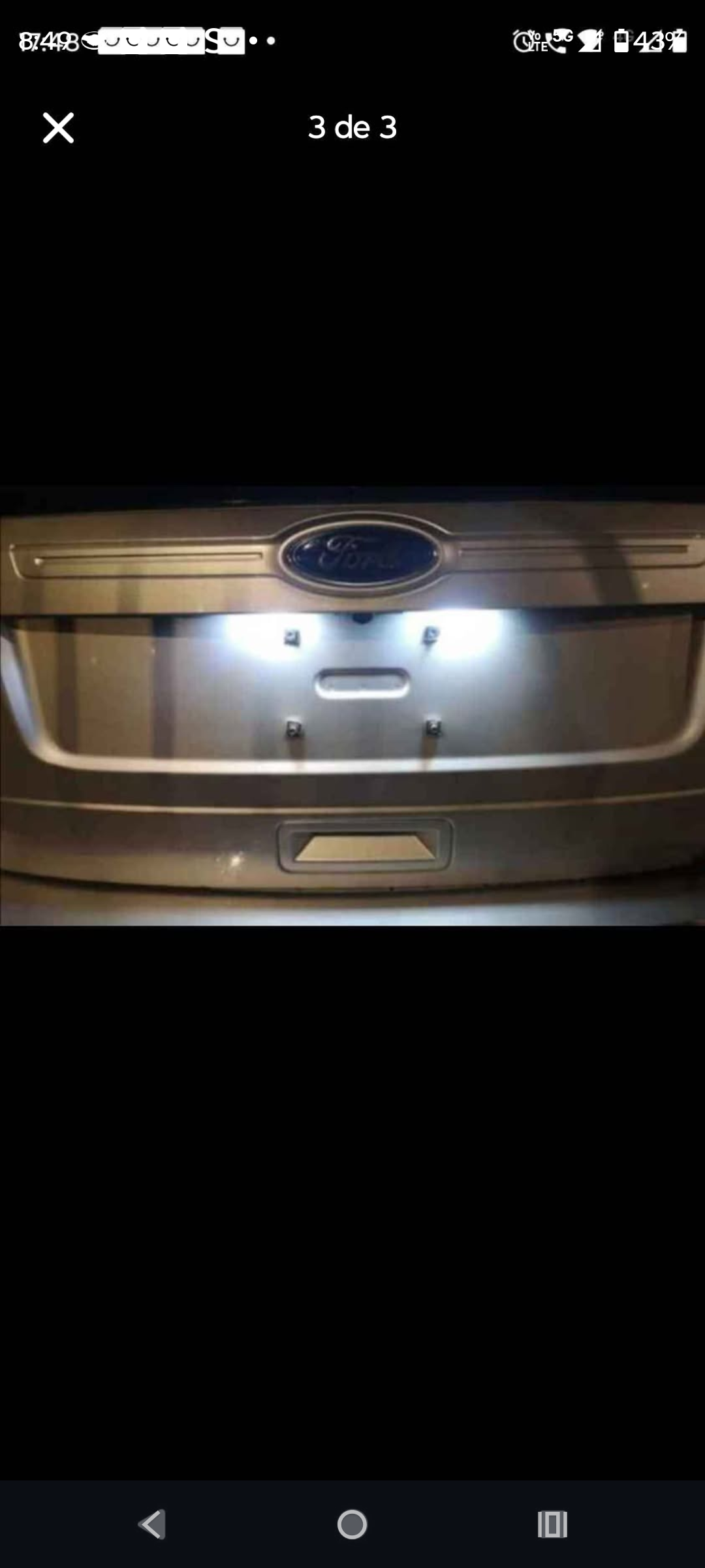 Luz LED para automóvil T10 - 3