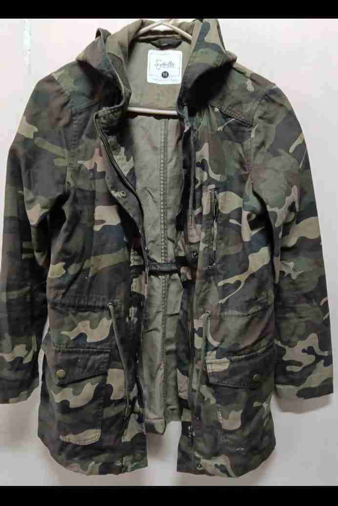 Chaqueta de mezclilla beige - miniatura 3