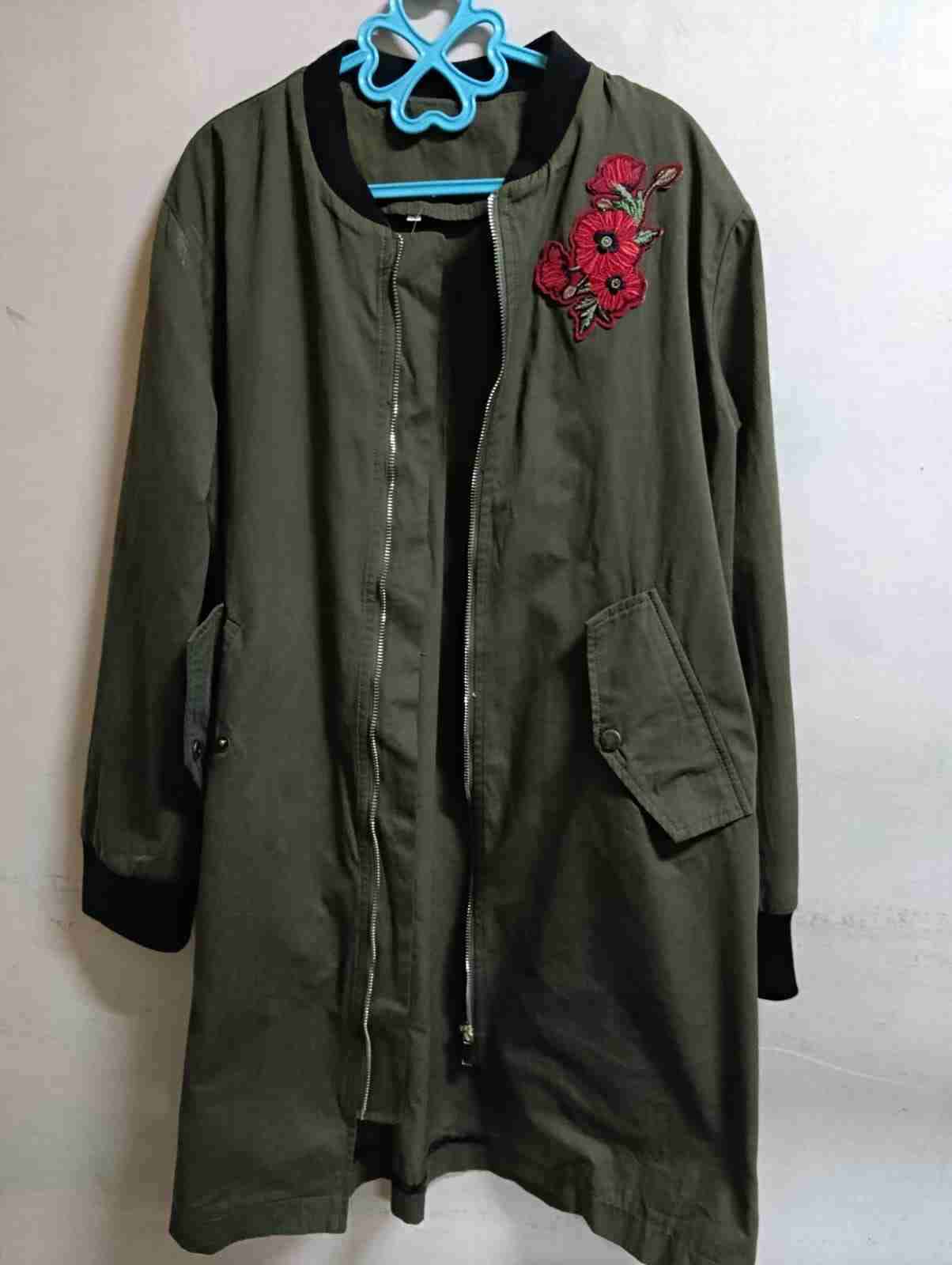 Chaqueta de mezclilla beige - miniatura 6